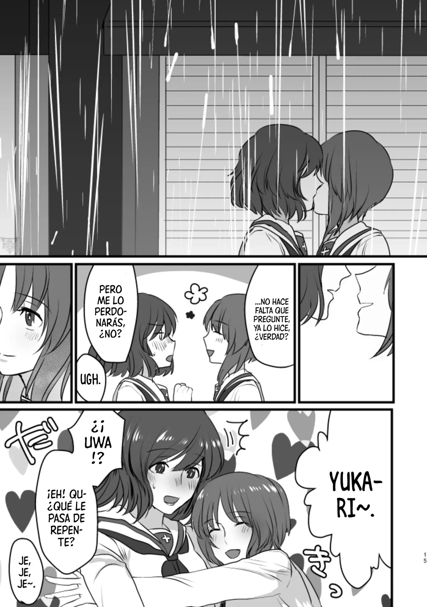 Rokugatsu no ame wa hana ni naru | La lluvia de junio se convierte en flores capítulo 1 página 14