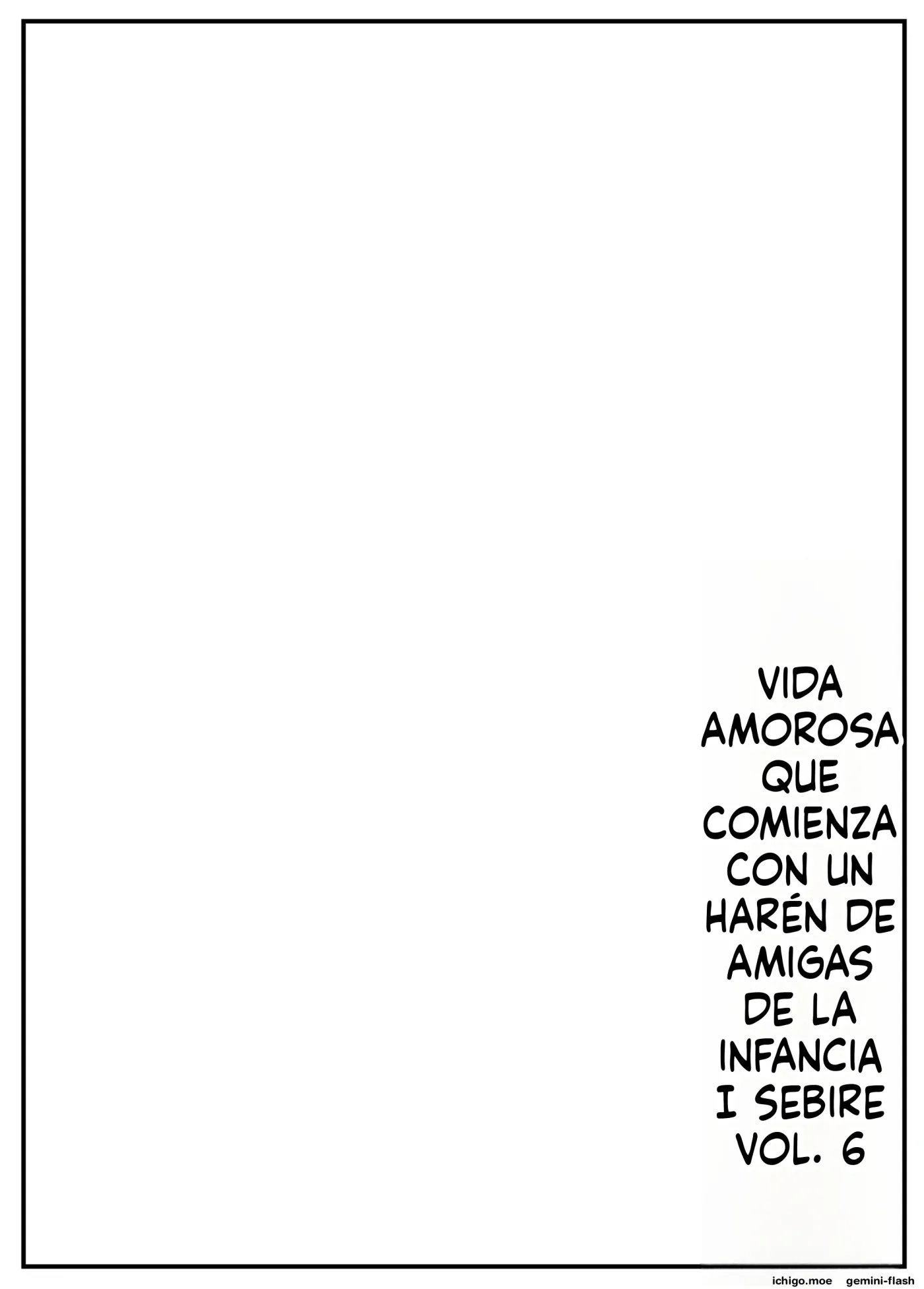Osananajimi harem kara hajimaru koibito seikatsu 6 (Spanish) MTL capítulo 1 página 4