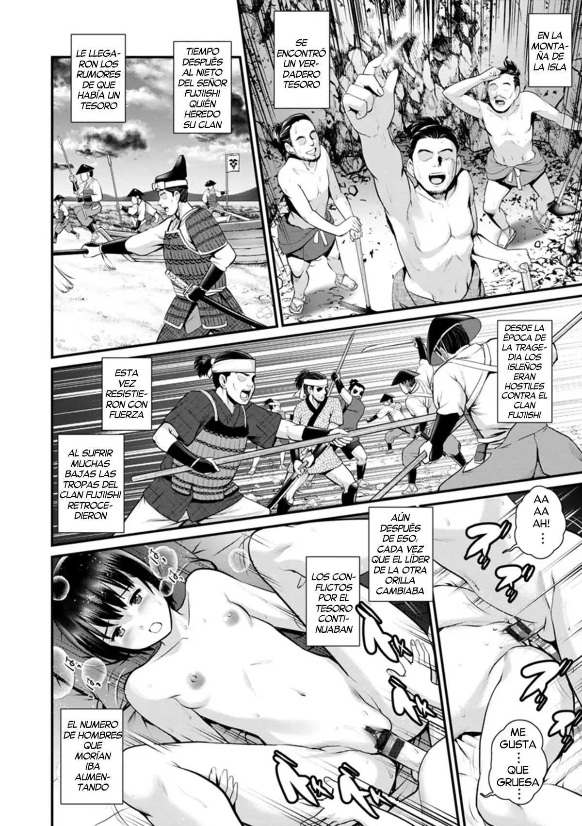 Meshibe no Nomikomi yuku Hate ni (Chap. 17) • Meshibe no Sakihokoru Shima de 2 | Una Isla donde florecen los Pistilos 2 capítulo 1 página 6
