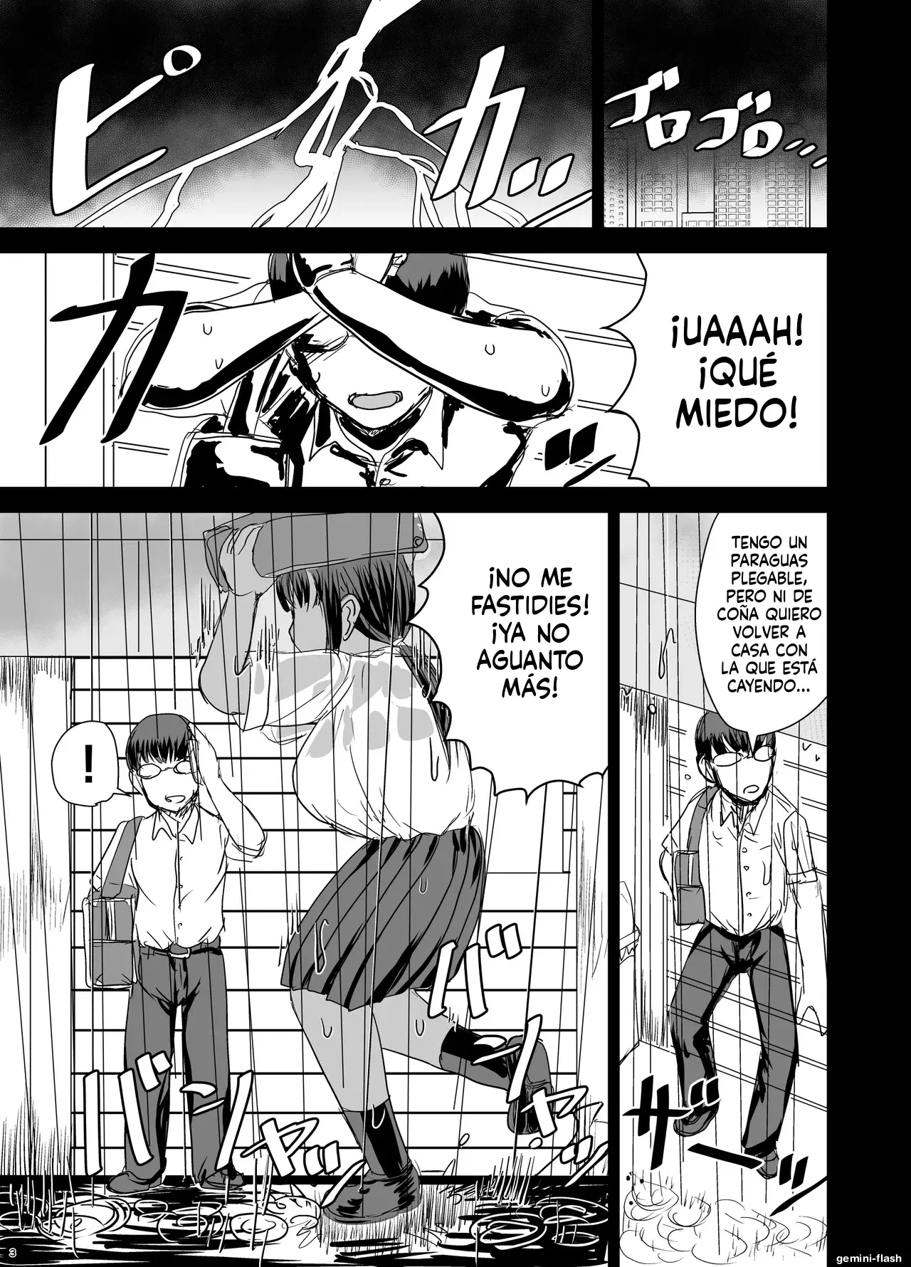 Mob-kao Bakunyuu no Dokyuusei o Ore no Iinari no Sefri ni Shiteyatta... 4 (Spanish) MTL capítulo 1 página 4