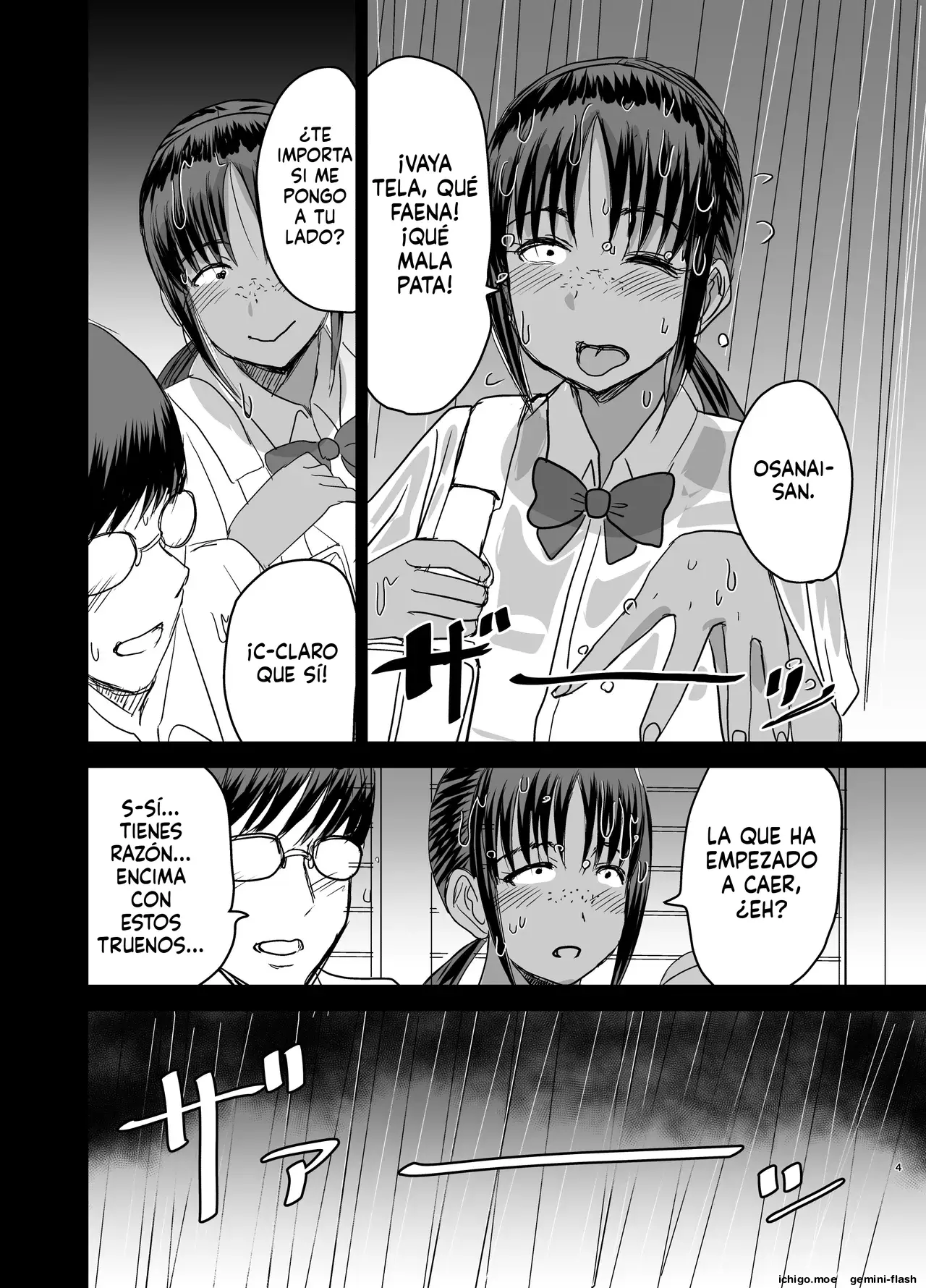 Mob-kao Bakunyuu no Dokyuusei o Ore no Iinari no Sefri ni Shiteyatta... 4 (Spanish) MTL capítulo 1 página 5