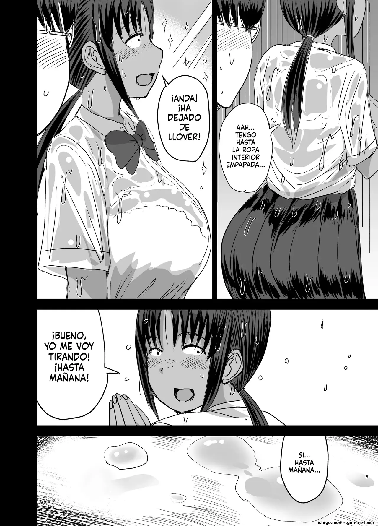 Mob-kao Bakunyuu no Dokyuusei o Ore no Iinari no Sefri ni Shiteyatta... 4 (Spanish) MTL capítulo 1 página 7