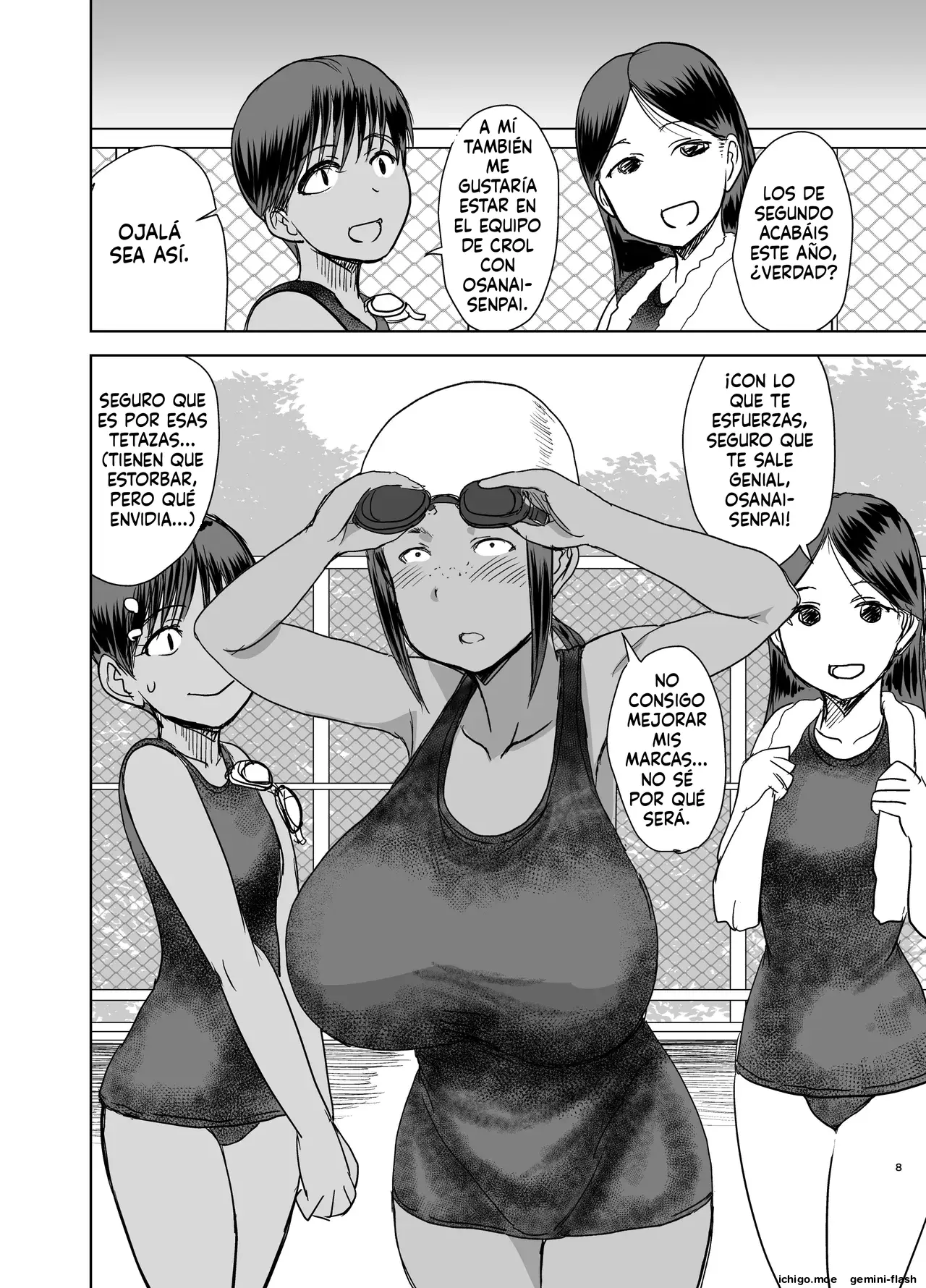 Mob-kao Bakunyuu no Dokyuusei o Ore no Iinari no Sefri ni Shiteyatta... 4 (Spanish) MTL capítulo 1 página 9