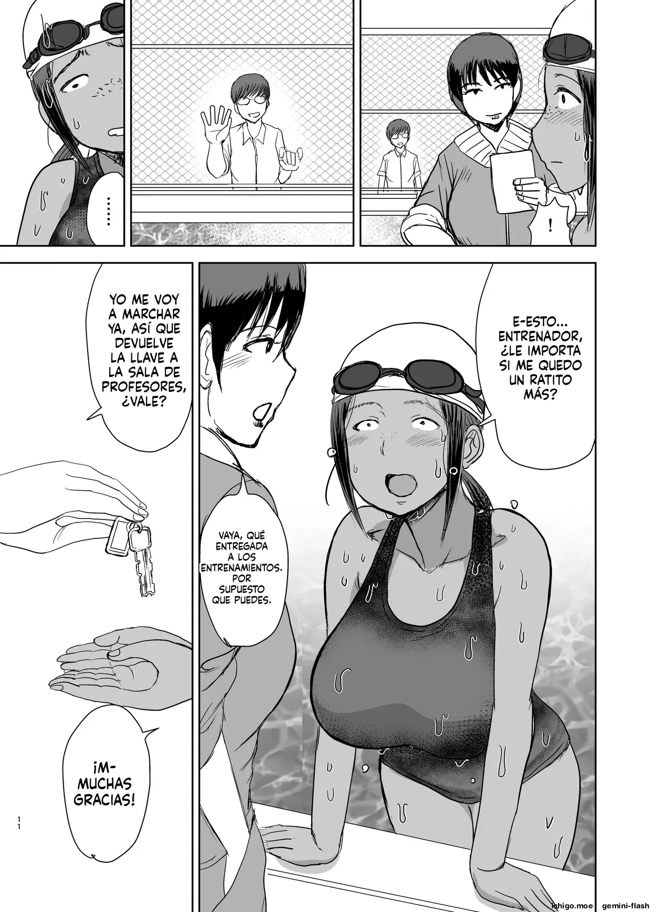 Mob-kao Bakunyuu no Dokyuusei o Ore no Iinari no Sefri ni Shiteyatta... 4 (Spanish) MTL capítulo 1 página 12