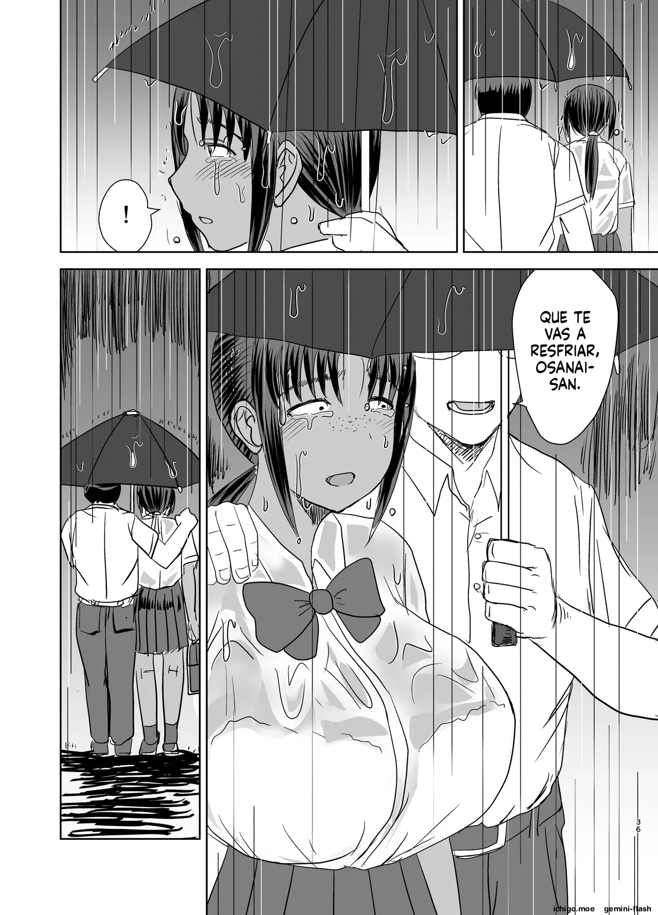 Mob-kao Bakunyuu no Dokyuusei o Ore no Iinari no Sefri ni Shiteyatta... 4 (Spanish) MTL capítulo 1 página 37