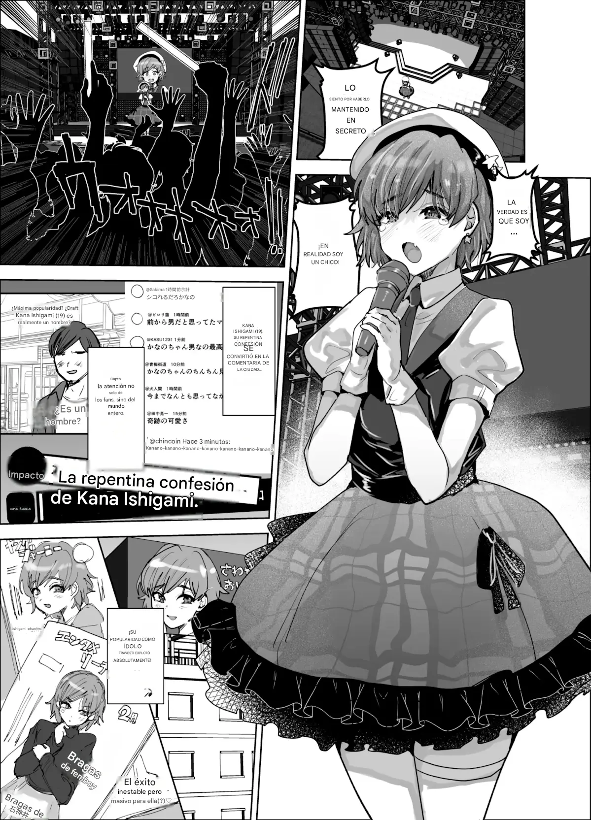 Otokonoko Aidoru o Are de Mechakucha ni Suru Español capítulo 1 página 2