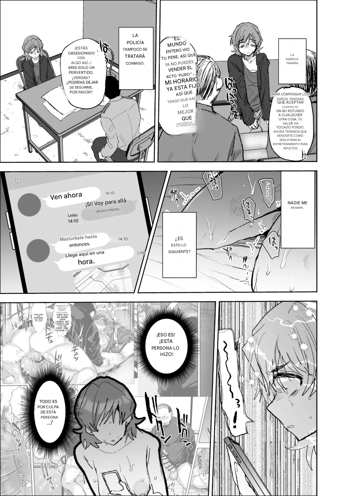 Otokonoko Aidoru o Are de Mechakucha ni Suru Español capítulo 1 página 38