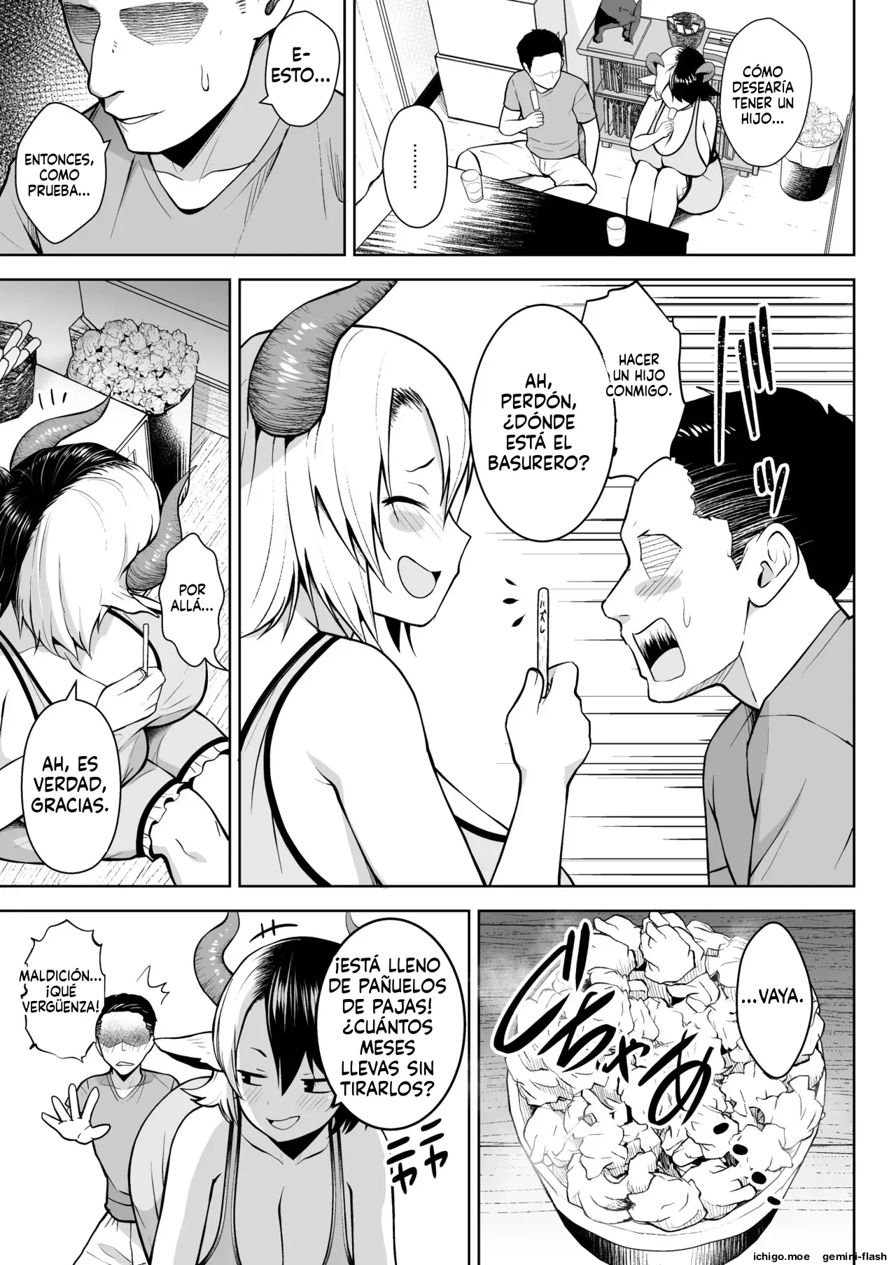 Oku-san no Oppai ga Dekasugiru no ga Warui! Soushuuhen (Spanish) MTL capítulo 1 página 4