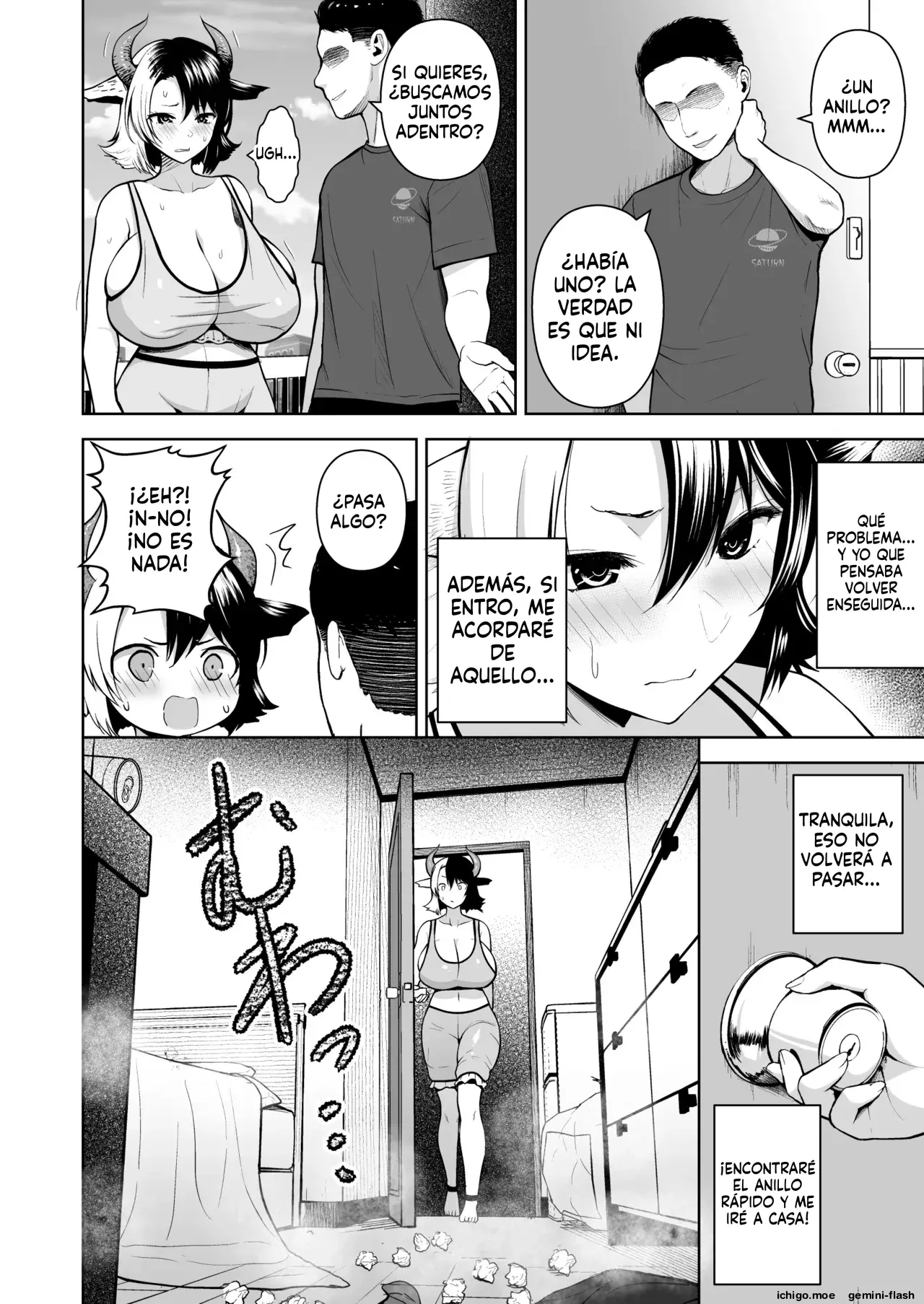 Oku-san no Oppai ga Dekasugiru no ga Warui! Soushuuhen (Spanish) MTL capítulo 1 página 27