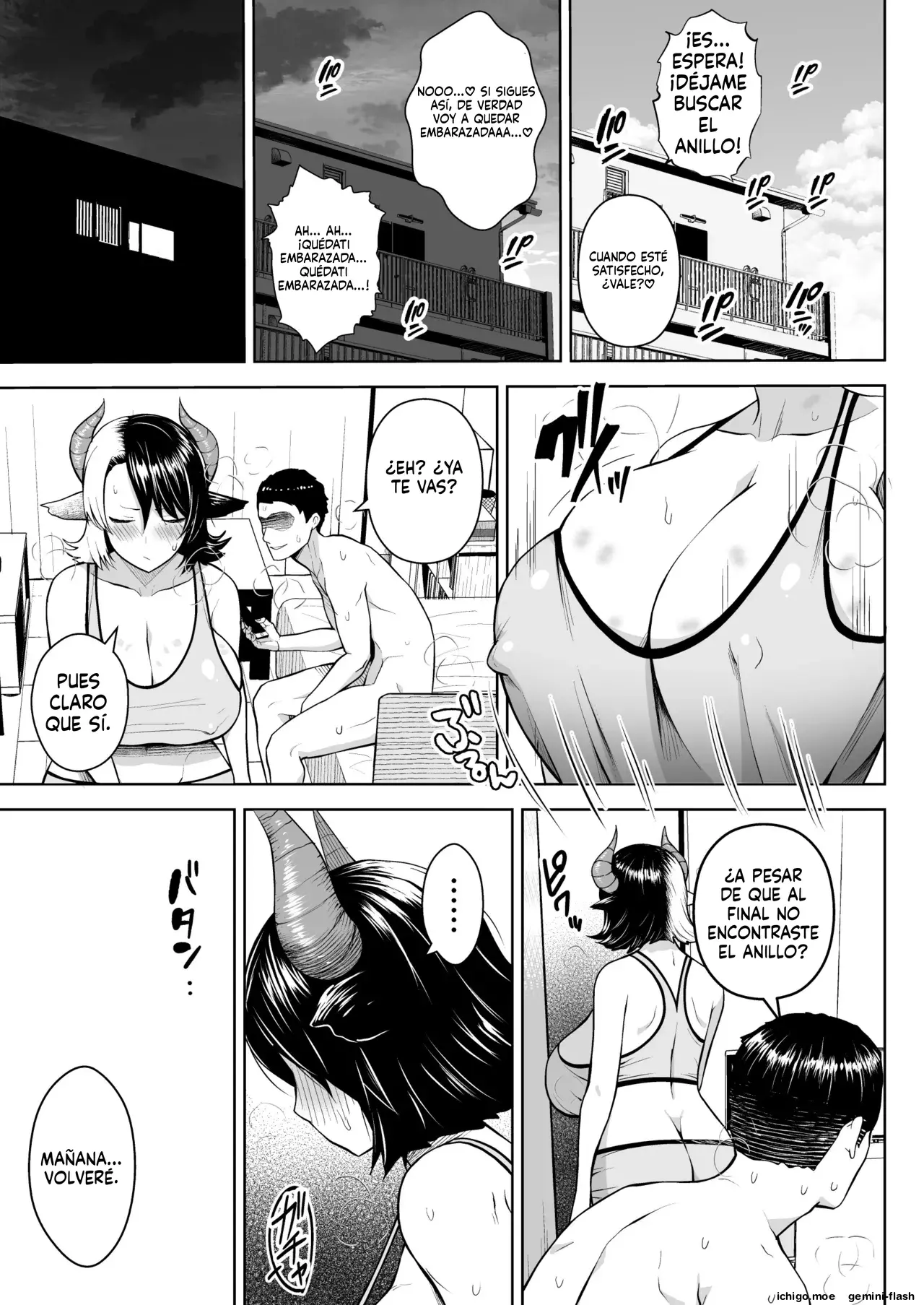 Oku-san no Oppai ga Dekasugiru no ga Warui! Soushuuhen (Spanish) MTL capítulo 1 página 38