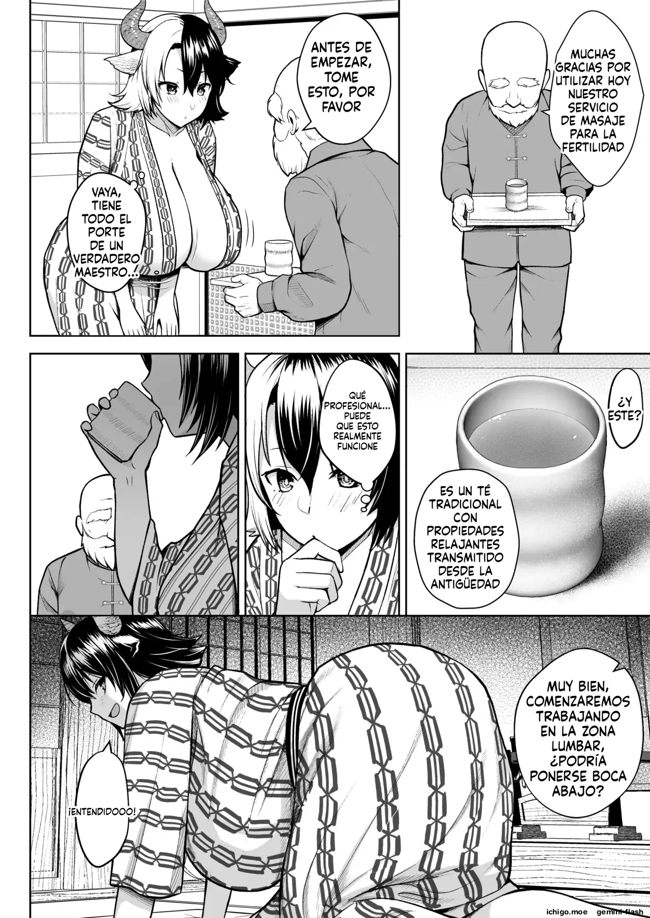 Oku-san no Oppai ga Dekasugiru no ga Warui! Soushuuhen (Spanish) MTL capítulo 1 página 83