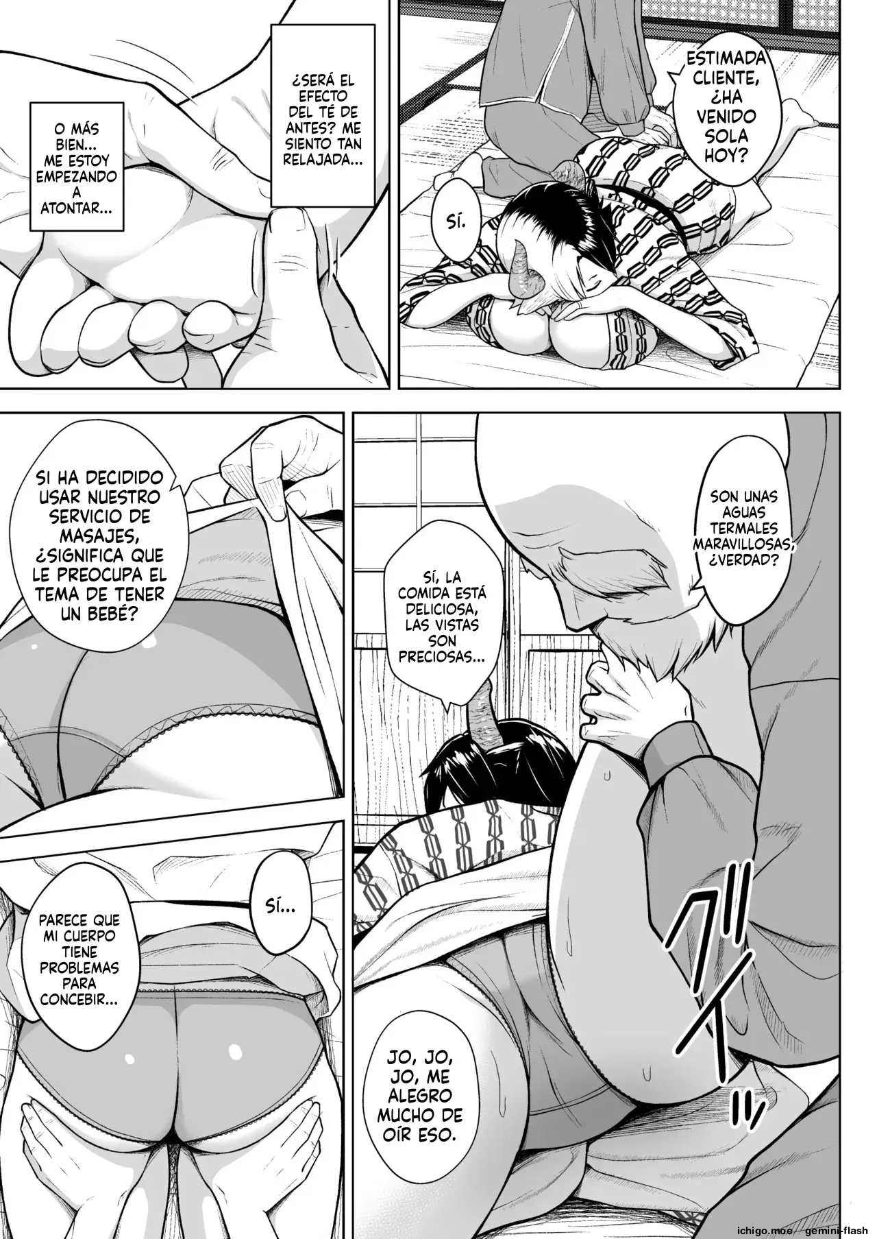 Oku-san no Oppai ga Dekasugiru no ga Warui! Soushuuhen (Spanish) MTL capítulo 1 página 84