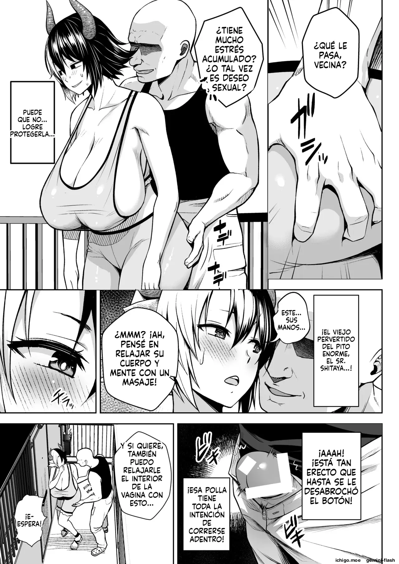 Oku-san no Oppai ga Dekasugiru no ga Warui! Soushuuhen (Spanish) MTL capítulo 1 página 146