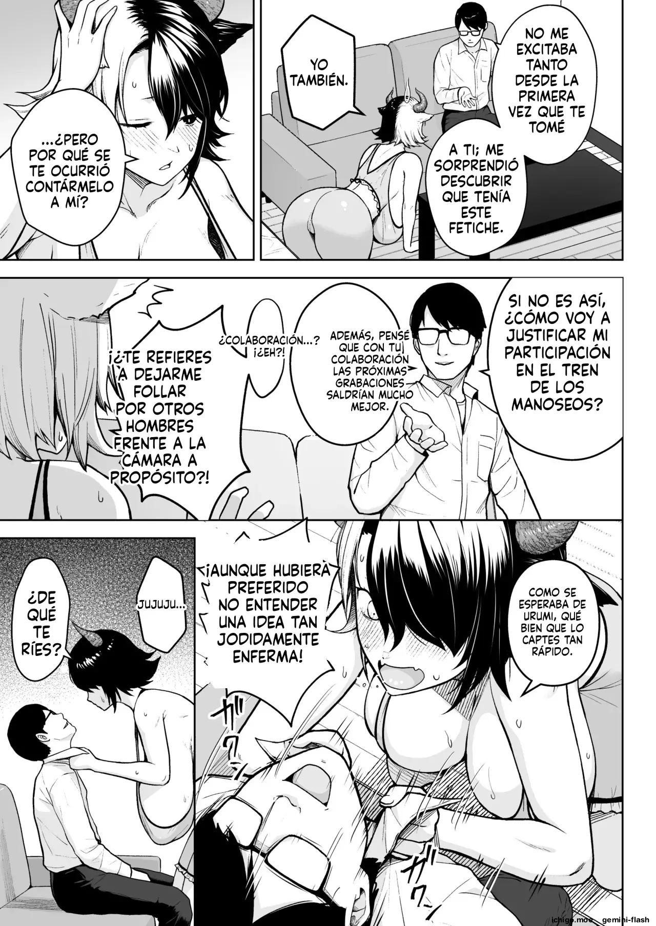 Oku-san no Oppai ga Dekasugiru no ga Warui! Soushuuhen (Spanish) MTL capítulo 1 página 168