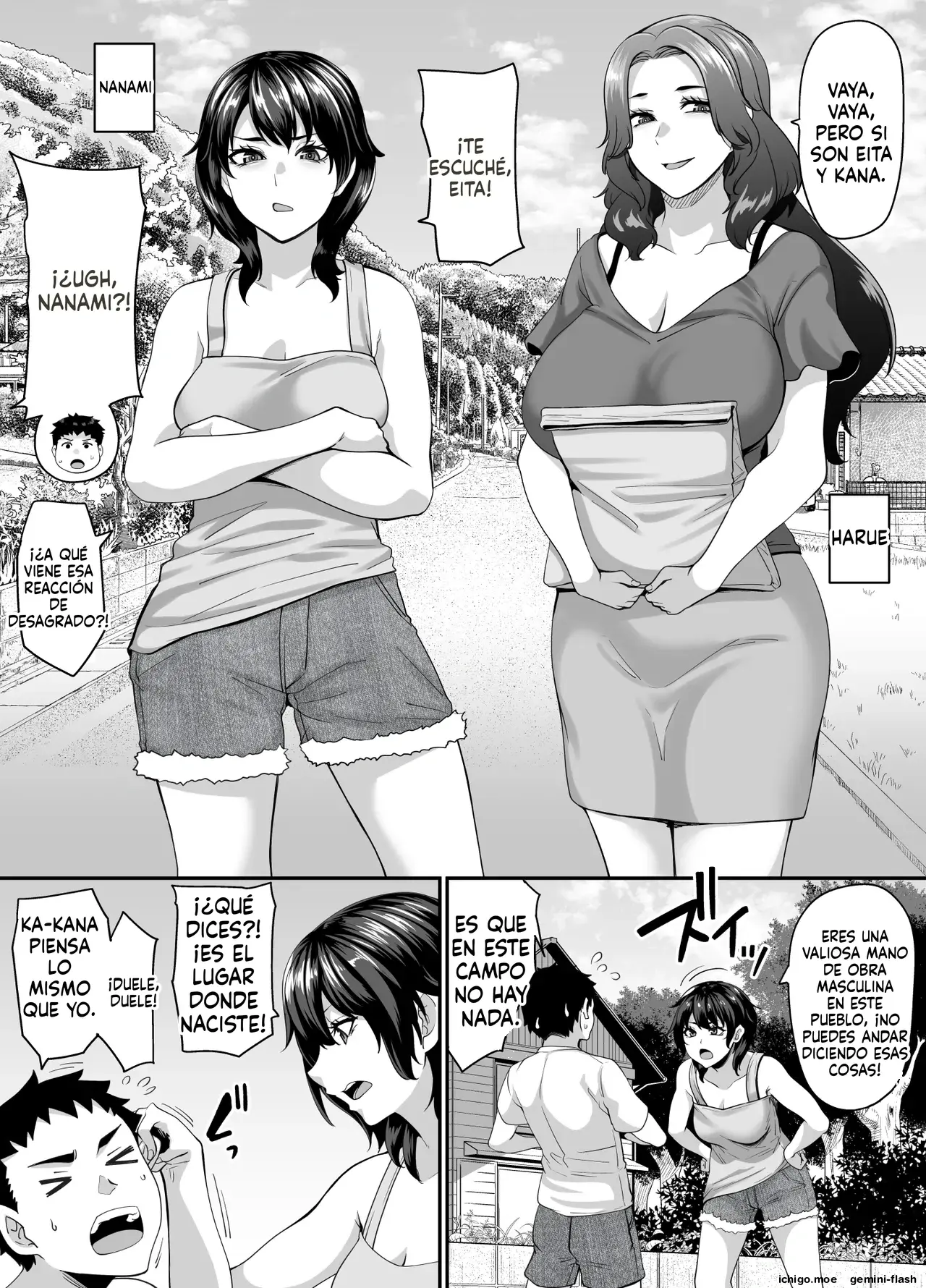 Onna Amarimura no Inshuu 2 (Spanish) MTL capítulo 1 página 3