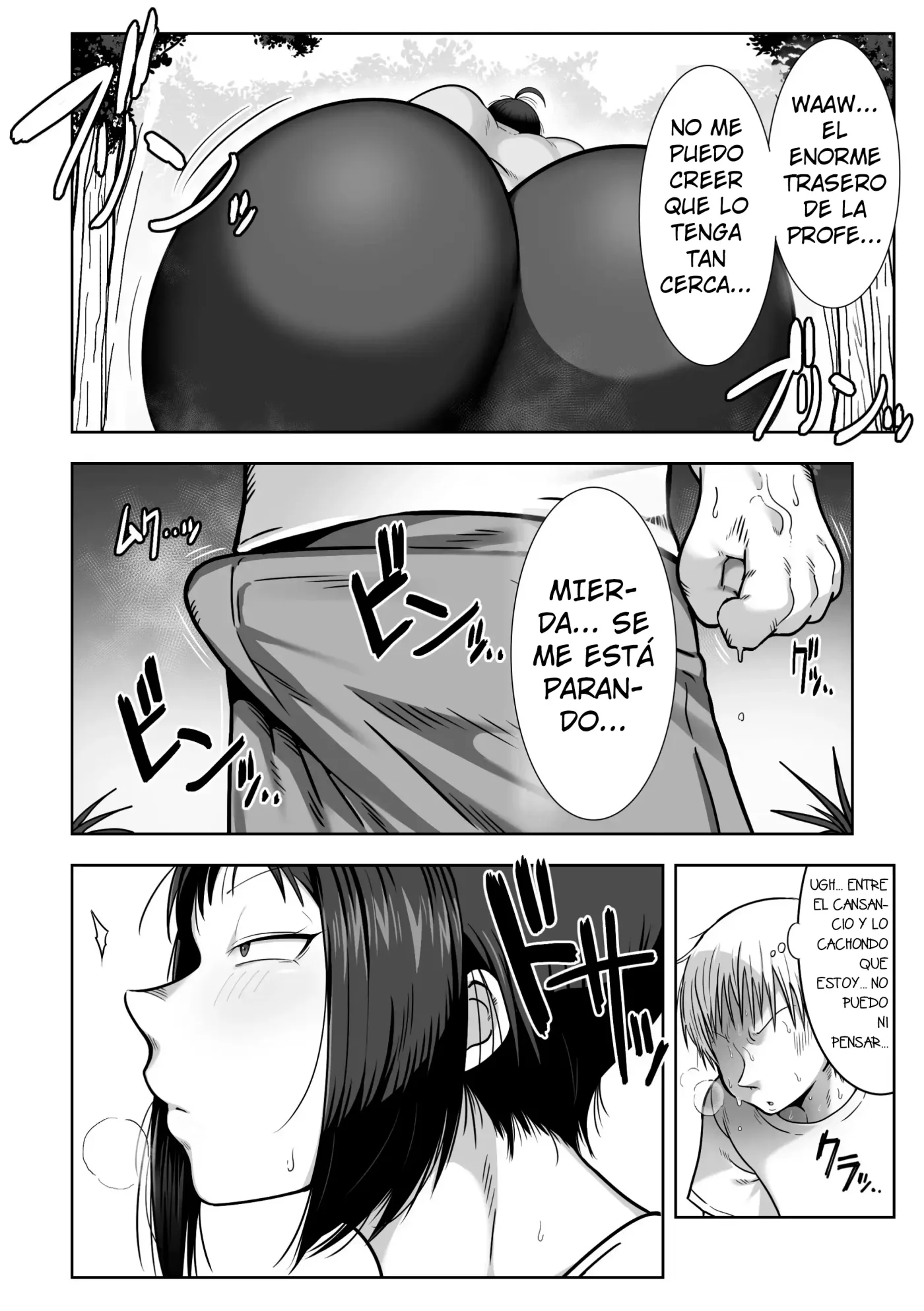 Dekashiri Sensei ~Akogare no Sensei no Kyojiri o Yamagoya de Hitorijime suru Hanashi|Profesora Cilona ~La Historia de Cómo, en una Cabaña de Montaña, Hice Mía a la Profesora Culona que me Po0ne Cachondo capítulo 1 página 6