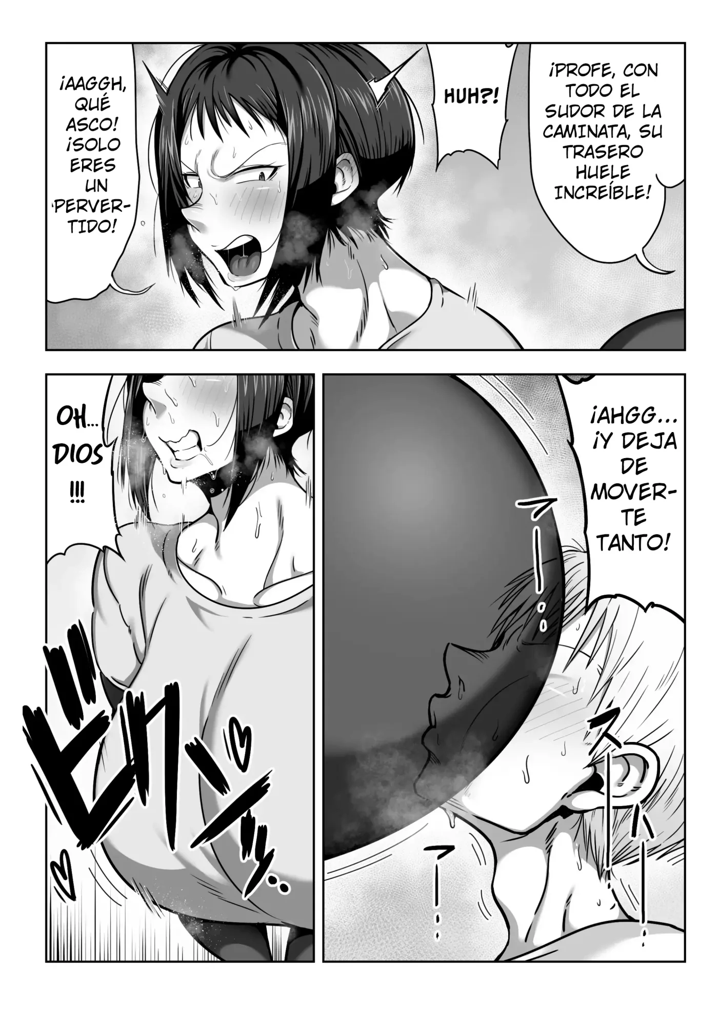 Dekashiri Sensei ~Akogare no Sensei no Kyojiri o Yamagoya de Hitorijime suru Hanashi|Profesora Cilona ~La Historia de Cómo, en una Cabaña de Montaña, Hice Mía a la Profesora Culona que me Po0ne Cachondo capítulo 1 página 13