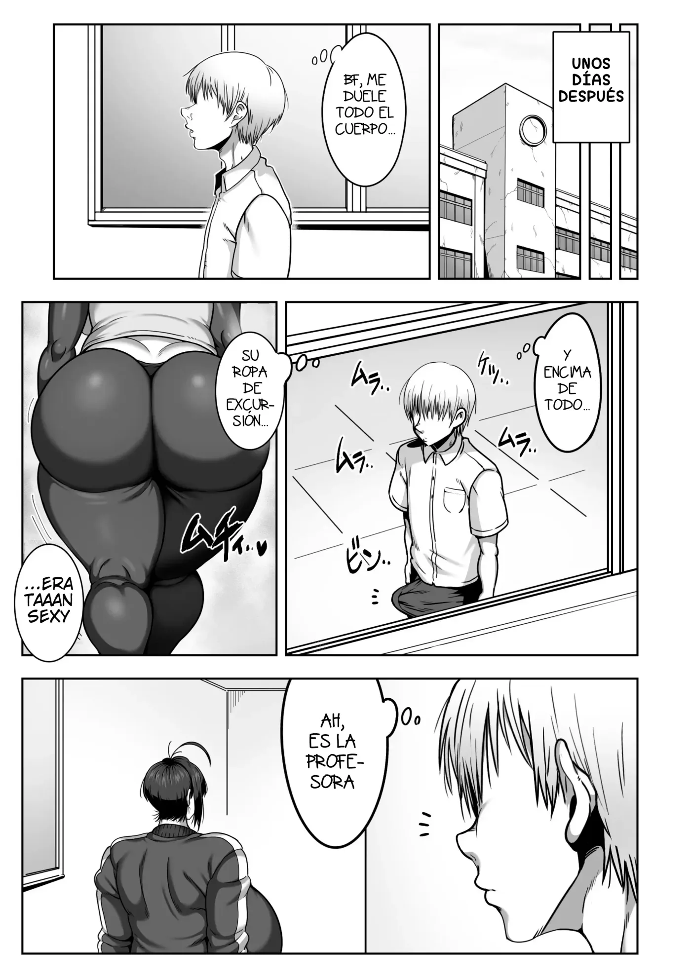 Dekashiri Sensei ~Akogare no Sensei no Kyojiri o Yamagoya de Hitorijime suru Hanashi|Profesora Cilona ~La Historia de Cómo, en una Cabaña de Montaña, Hice Mía a la Profesora Culona que me Po0ne Cachondo capítulo 1 página 43