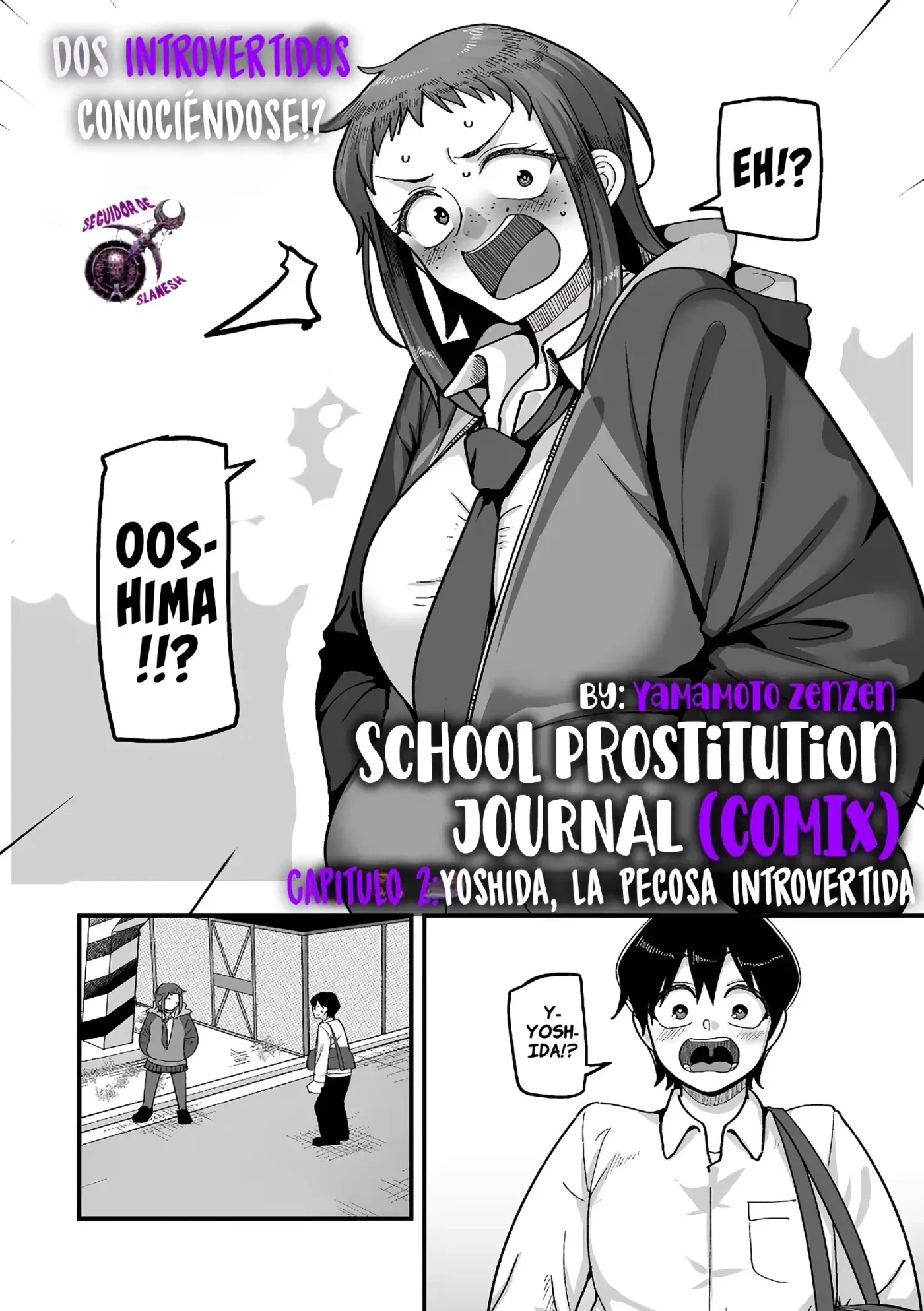 School Prostitution Journal (Comix) Volume 1|Tablón de Anuncios de Prostitución Escolar (COMIX) Volumen 1 capítulo 1 página 55