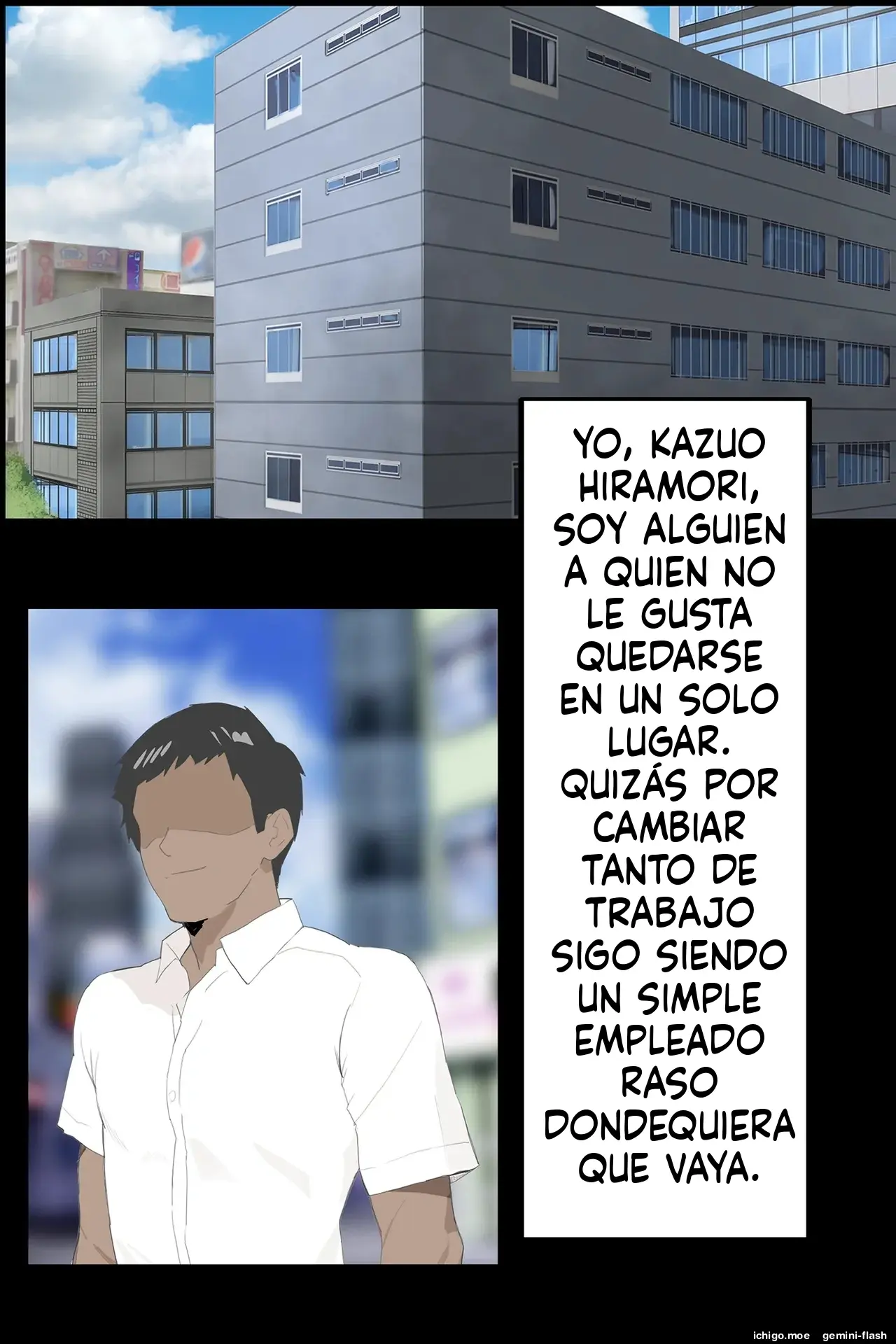 Onna Joushi ga Sankyuu o Totte Mitai to Iu node Boku ga Haramaseru Koto ni Narimashita (Spanish) MTL capítulo 1 página 2