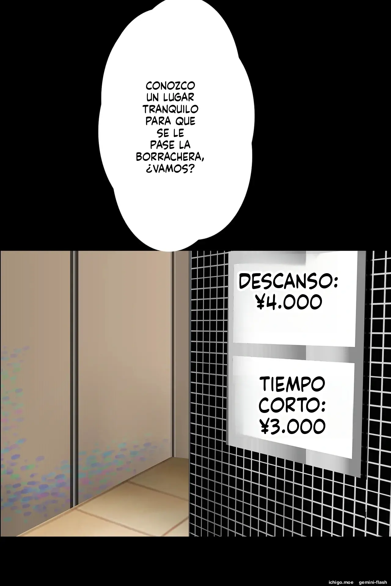 Onna Joushi ga Sankyuu o Totte Mitai to Iu node Boku ga Haramaseru Koto ni Narimashita (Spanish) MTL capítulo 1 página 22