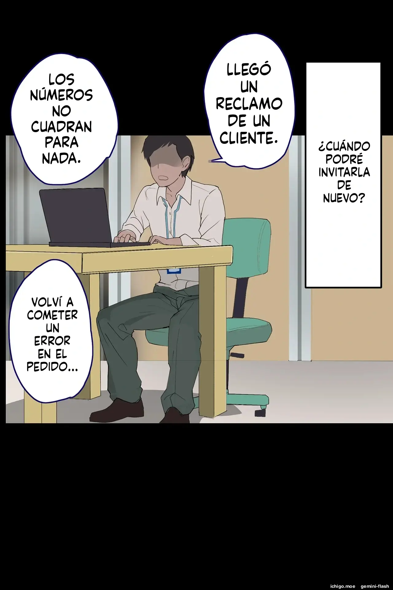 Onna Joushi ga Sankyuu o Totte Mitai to Iu node Boku ga Haramaseru Koto ni Narimashita (Spanish) MTL capítulo 1 página 72