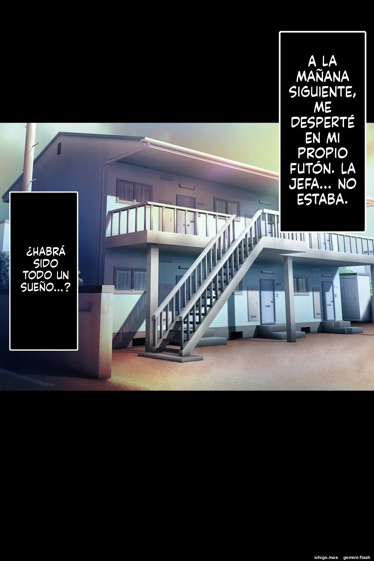 Onna Joushi ga Sankyuu o Totte Mitai to Iu node Boku ga Haramaseru Koto ni Narimashita (Spanish) MTL capítulo 1 página 122