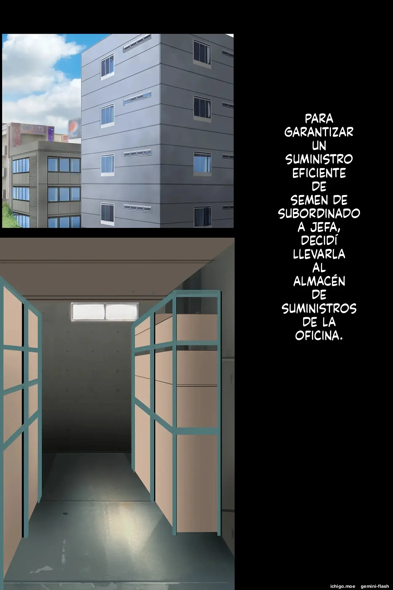 Onna Joushi ga Sankyuu o Totte Mitai to Iu node Boku ga Haramaseru Koto ni Narimashita (Spanish) MTL capítulo 1 página 136