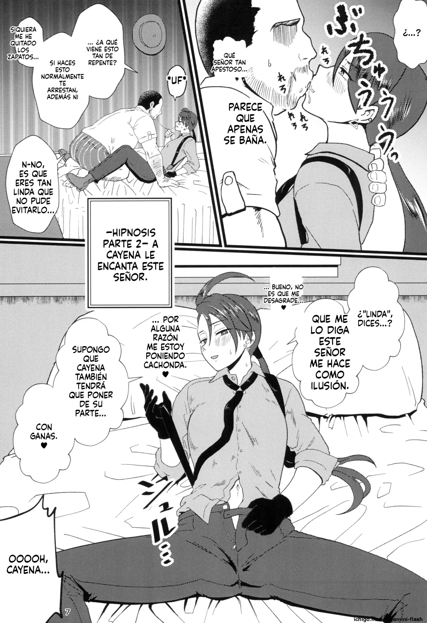 Rika-chan Sleeper Tsukai no Ojisan Trainer Seishi de Ninshin Omedetou (Spanish) MTL capítulo 1 página 7