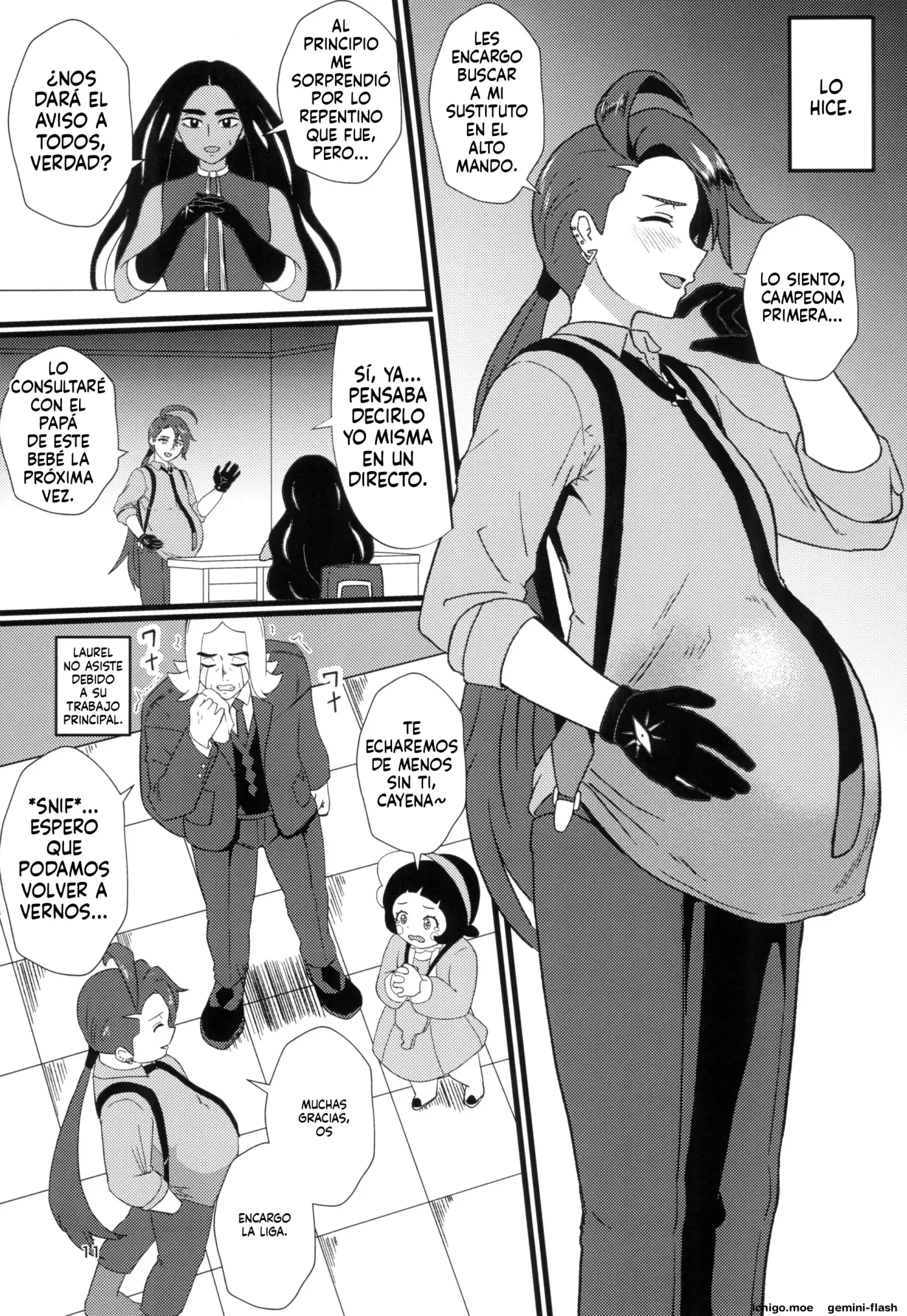 Rika-chan Sleeper Tsukai no Ojisan Trainer Seishi de Ninshin Omedetou (Spanish) MTL capítulo 1 página 11