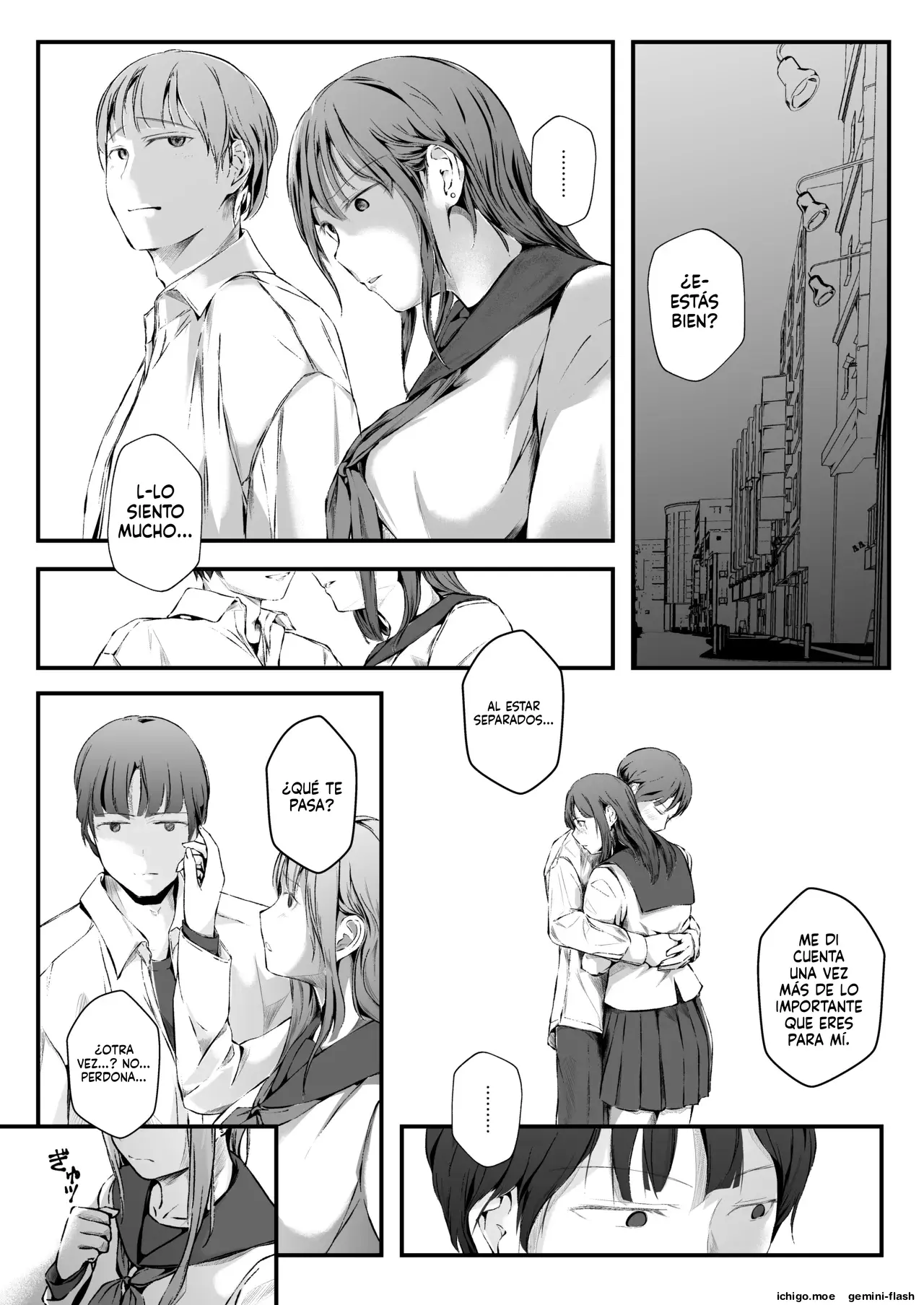 Ringetsu gakusei kuzu kareshi no netora se shumi de ninshin shita kekka kansa shippai (Spanish) MTL capítulo 1 página 10