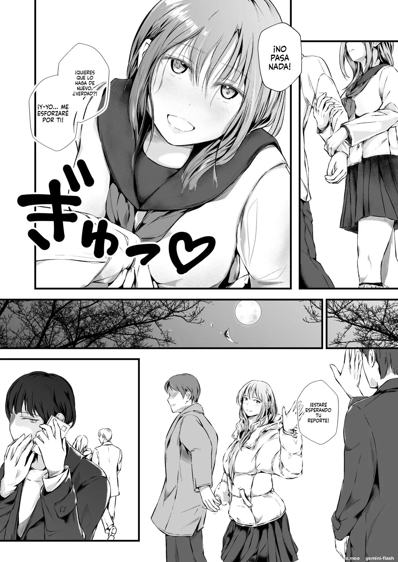 Ringetsu gakusei kuzu kareshi no netora se shumi de ninshin shita kekka kansa shippai (Spanish) MTL capítulo 1 página 11