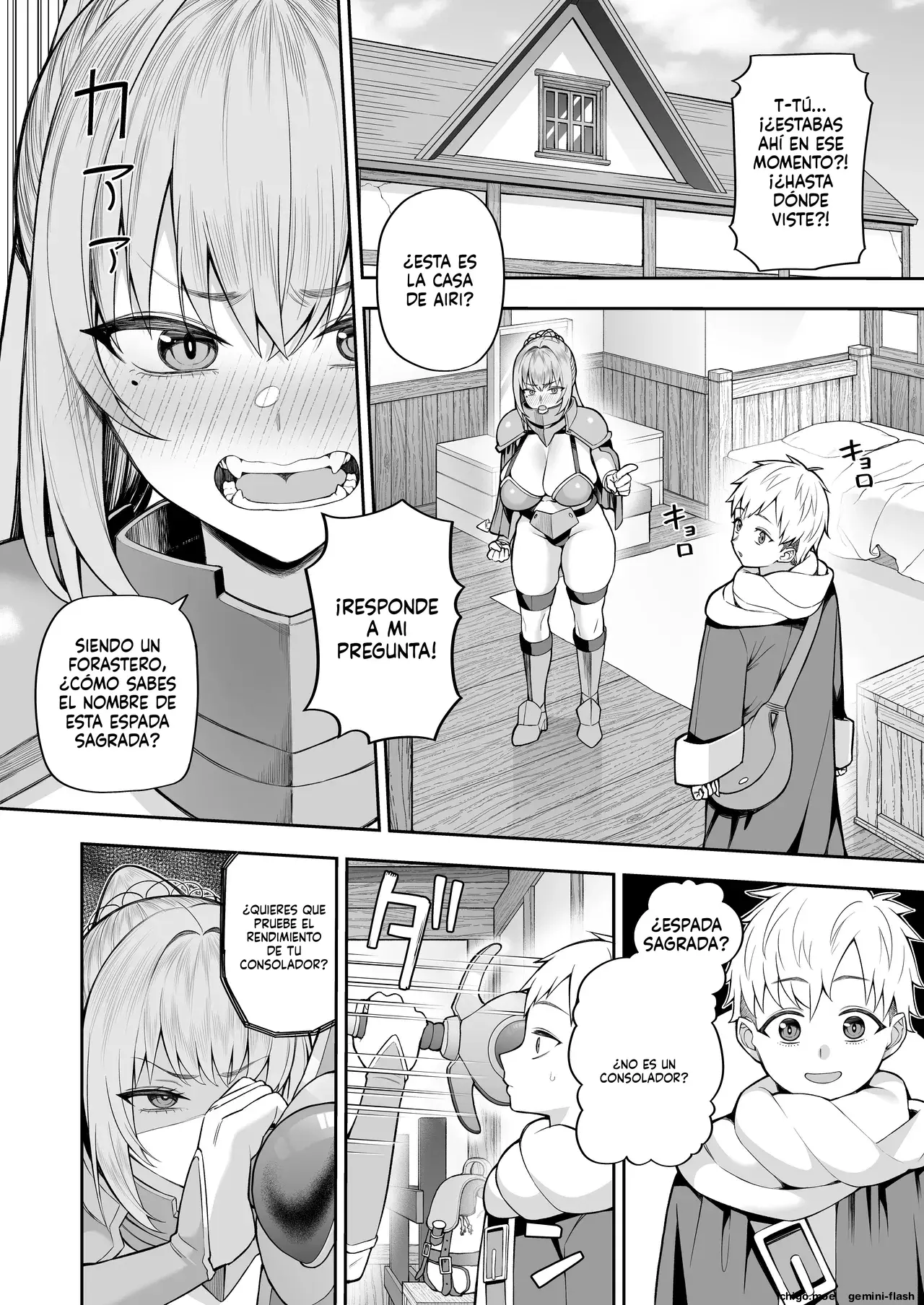 Saikyo dakedo Ikiokureta Onna Kenshi o Saimin de Pet ni Shite Mita (Spanish) MTL capítulo 1 página 10