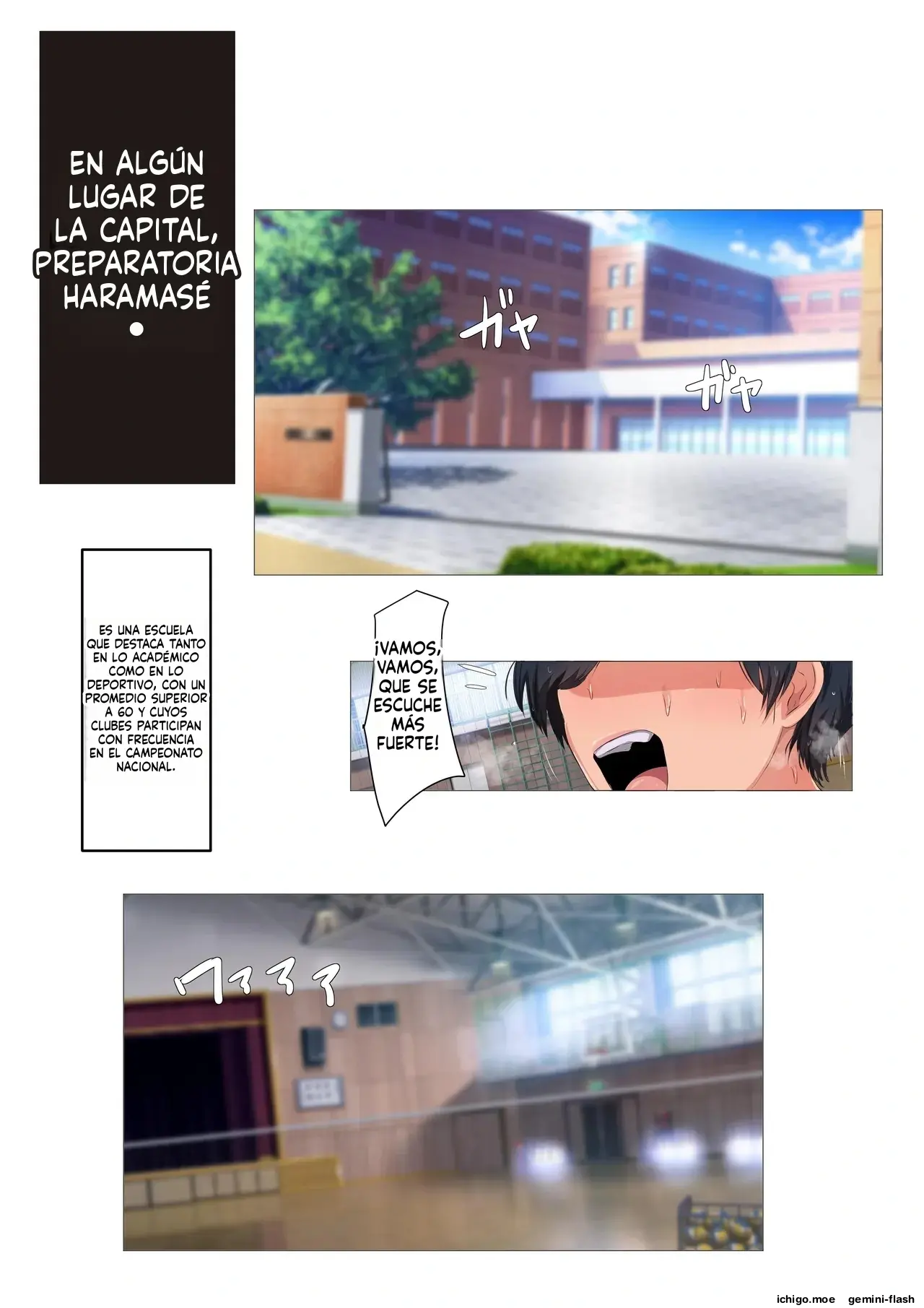 Saimin Oji-san no Volley-bu Nekketsu Asedaku Muremure Koubi Shidou Ninshin Sureba Zenkoku Yuushou!! Kantoku (Spanish) MTL capítulo 1 página 2
