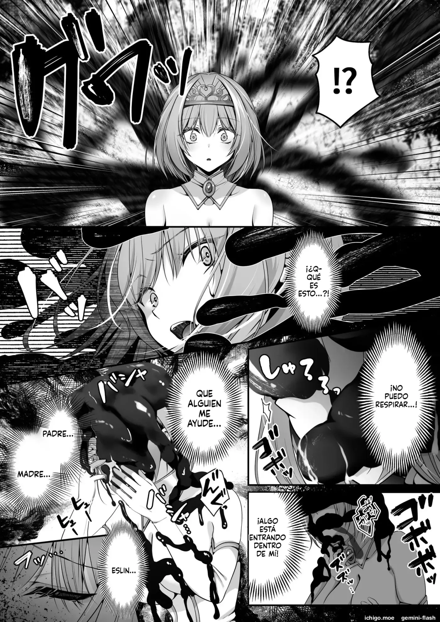 Seijo ni Goblin no Suana o Hakai Sareta node Seijo o Atarashii Suana ni Shimasu (Spanish) MTL capítulo 1 página 8