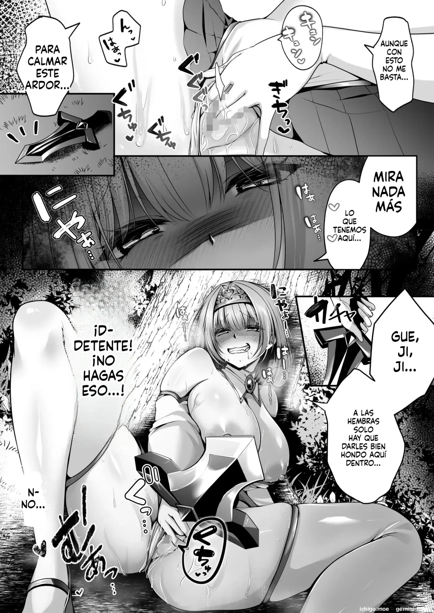 Seijo ni Goblin no Suana o Hakai Sareta node Seijo o Atarashii Suana ni Shimasu (Spanish) MTL capítulo 1 página 15