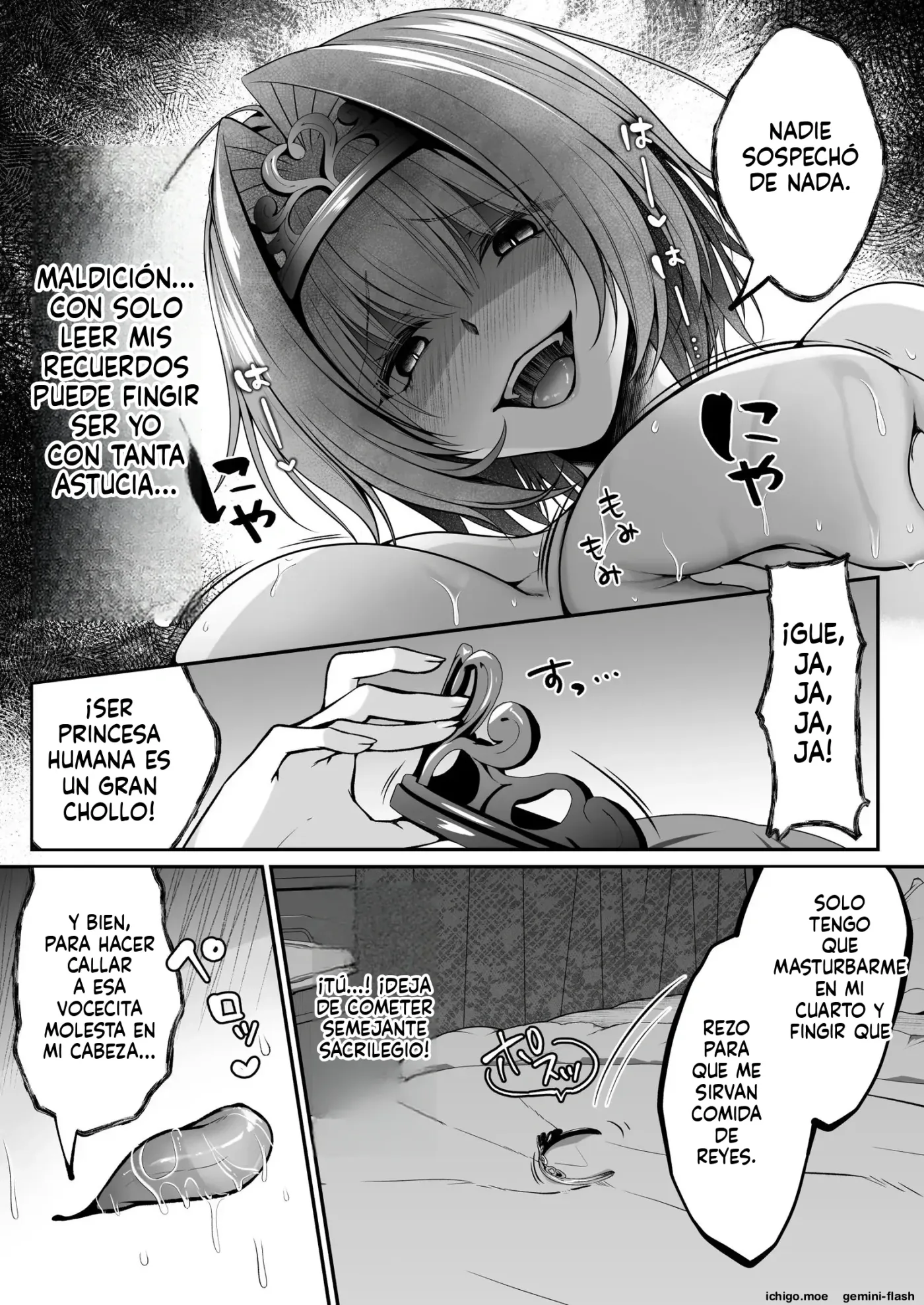 Seijo ni Goblin no Suana o Hakai Sareta node Seijo o Atarashii Suana ni Shimasu (Spanish) MTL capítulo 1 página 30