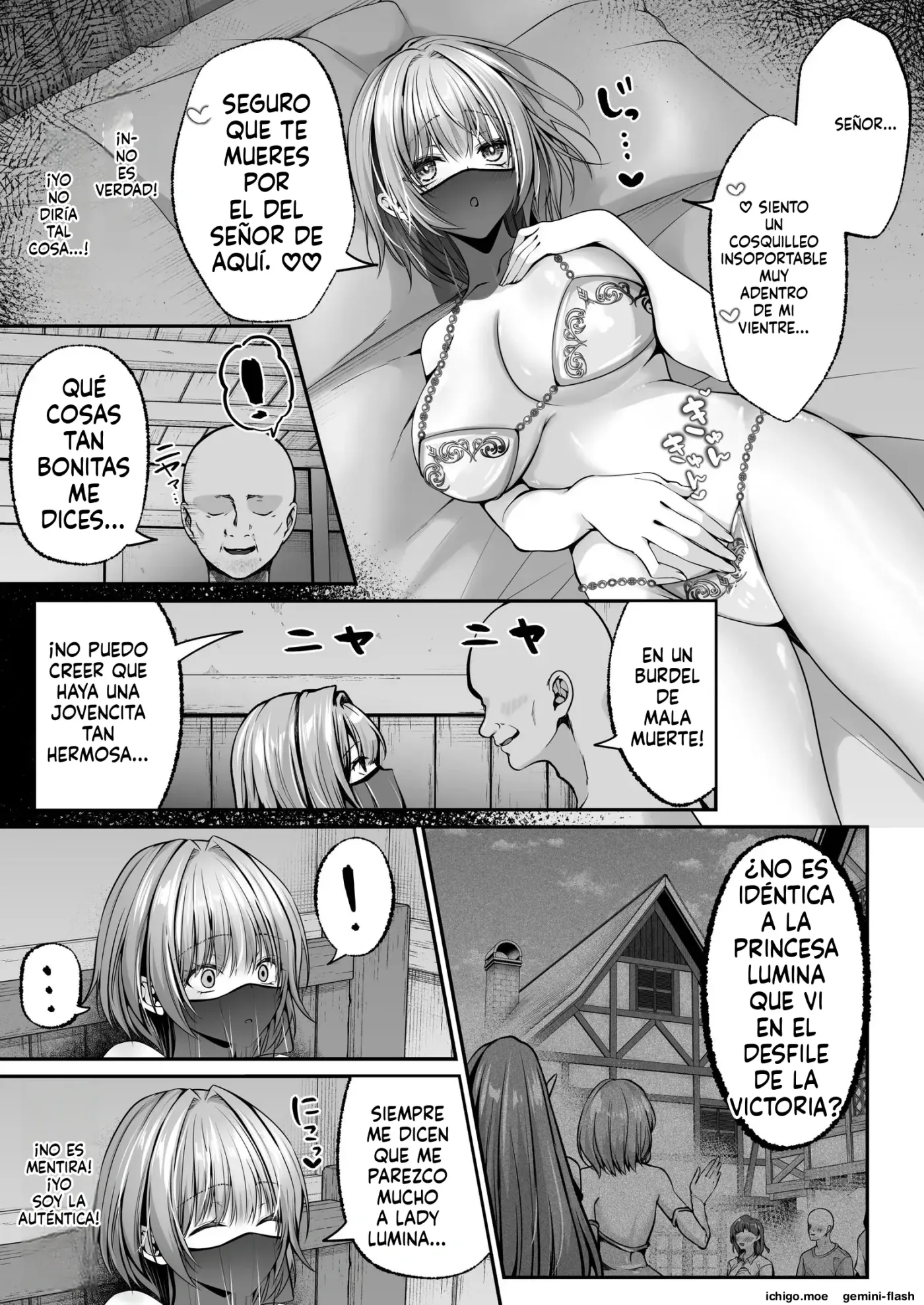 Seijo ni Goblin no Suana o Hakai Sareta node Seijo o Atarashii Suana ni Shimasu (Spanish) MTL capítulo 1 página 34