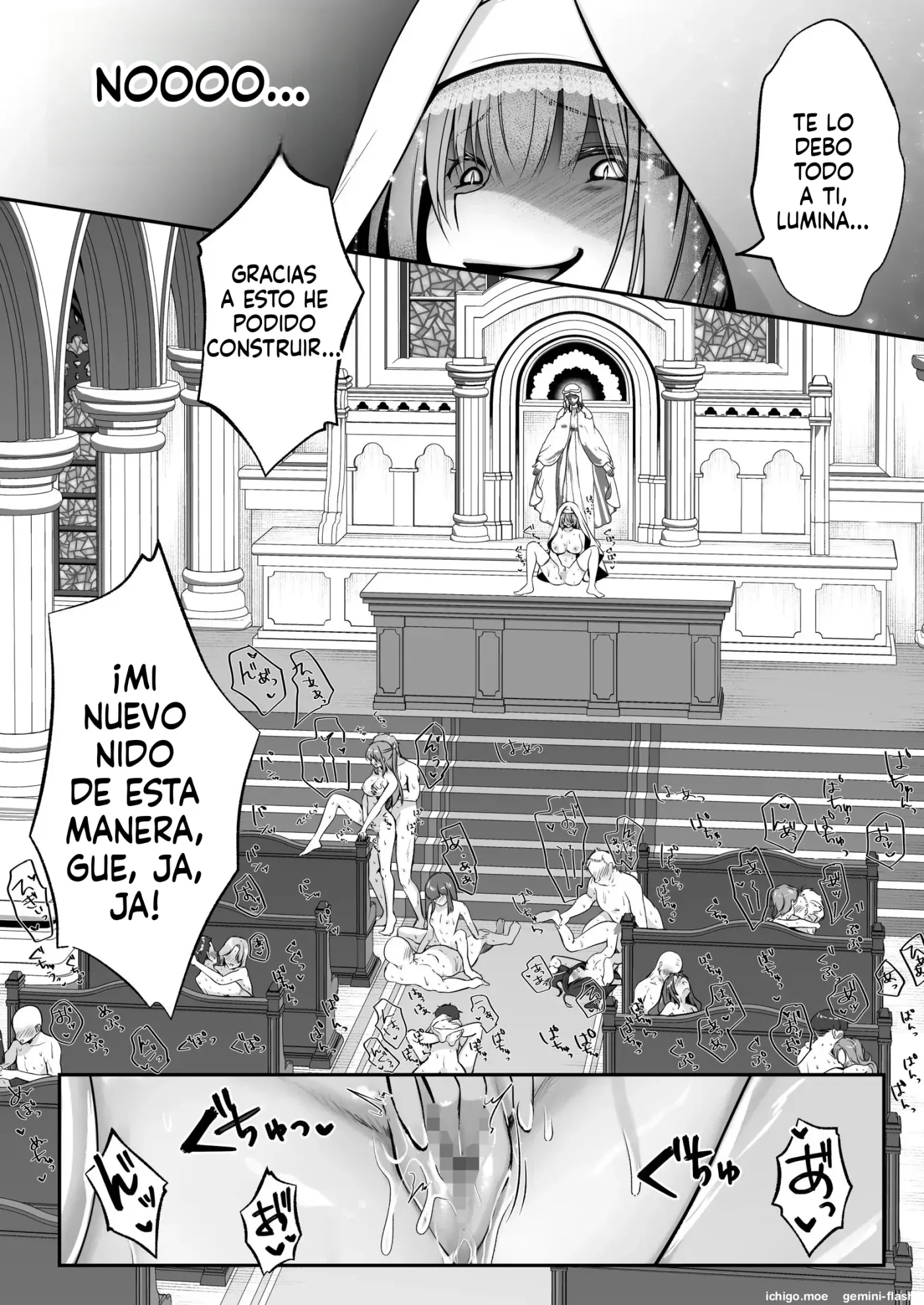 Seijo ni Goblin no Suana o Hakai Sareta node Seijo o Atarashii Suana ni Shimasu (Spanish) MTL capítulo 1 página 61