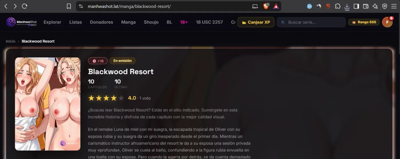 Blackwood Resort capítulo 3 página 6