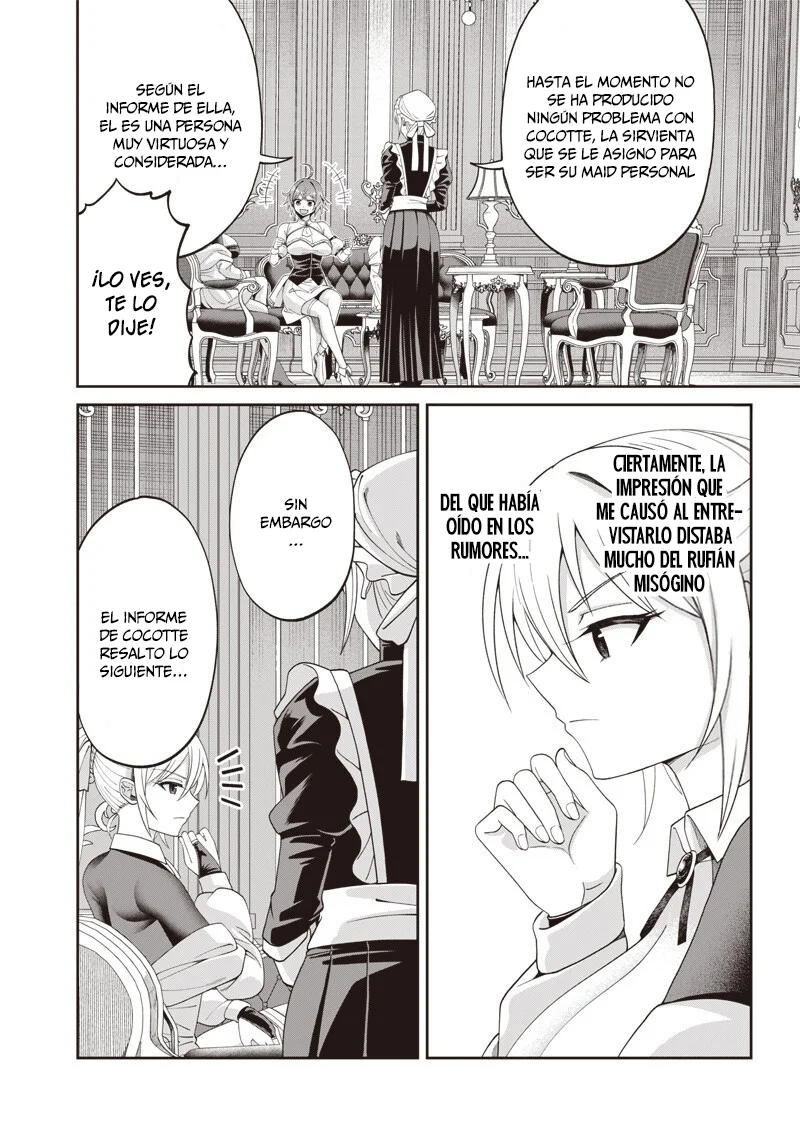 Dokushin Kizoku: Danjohi 1:99 Sekai no Akuyaku Reisoku capítulo 5.2 página 2