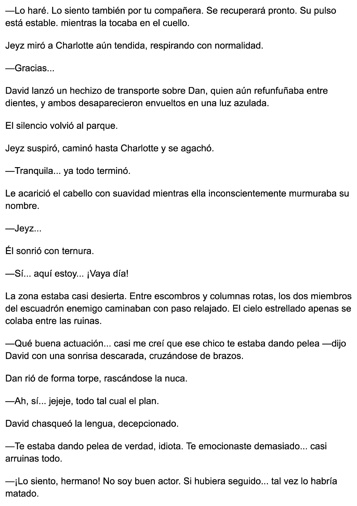 El Alquimista De Fuego Que Enamora A Todas Sin Querer salvara el universo... O algo asi! (Novela) capítulo 16 página 8
