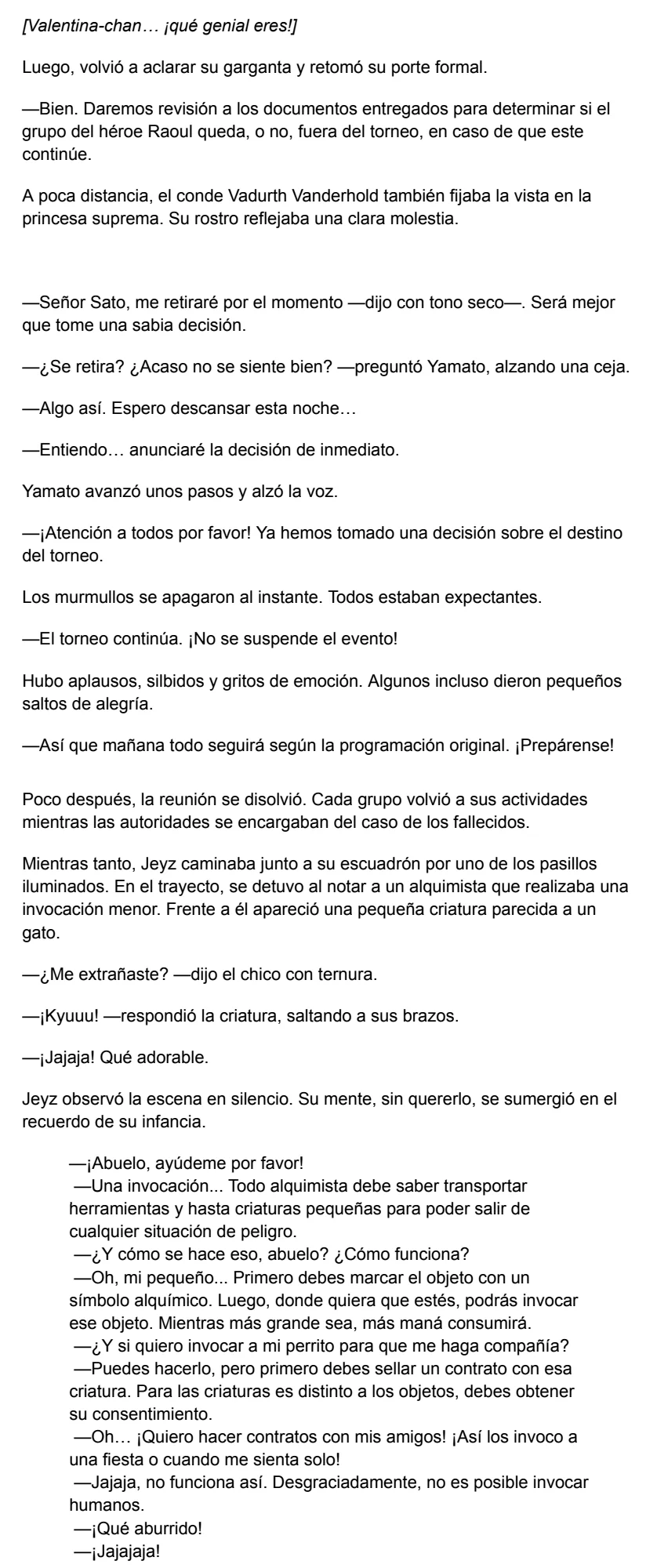 El Alquimista De Fuego Que Enamora A Todas Sin Querer salvara el universo... O algo asi! (Novela) capítulo 18 página 6