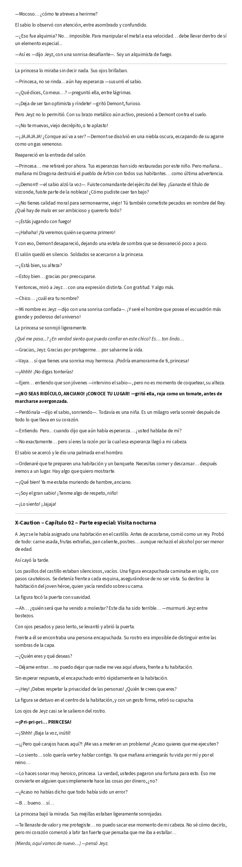 El Alquimista De Fuego Que Enamora A Todas Sin Querer salvara el universo... O algo asi! (Novela) capítulo 2 página 4