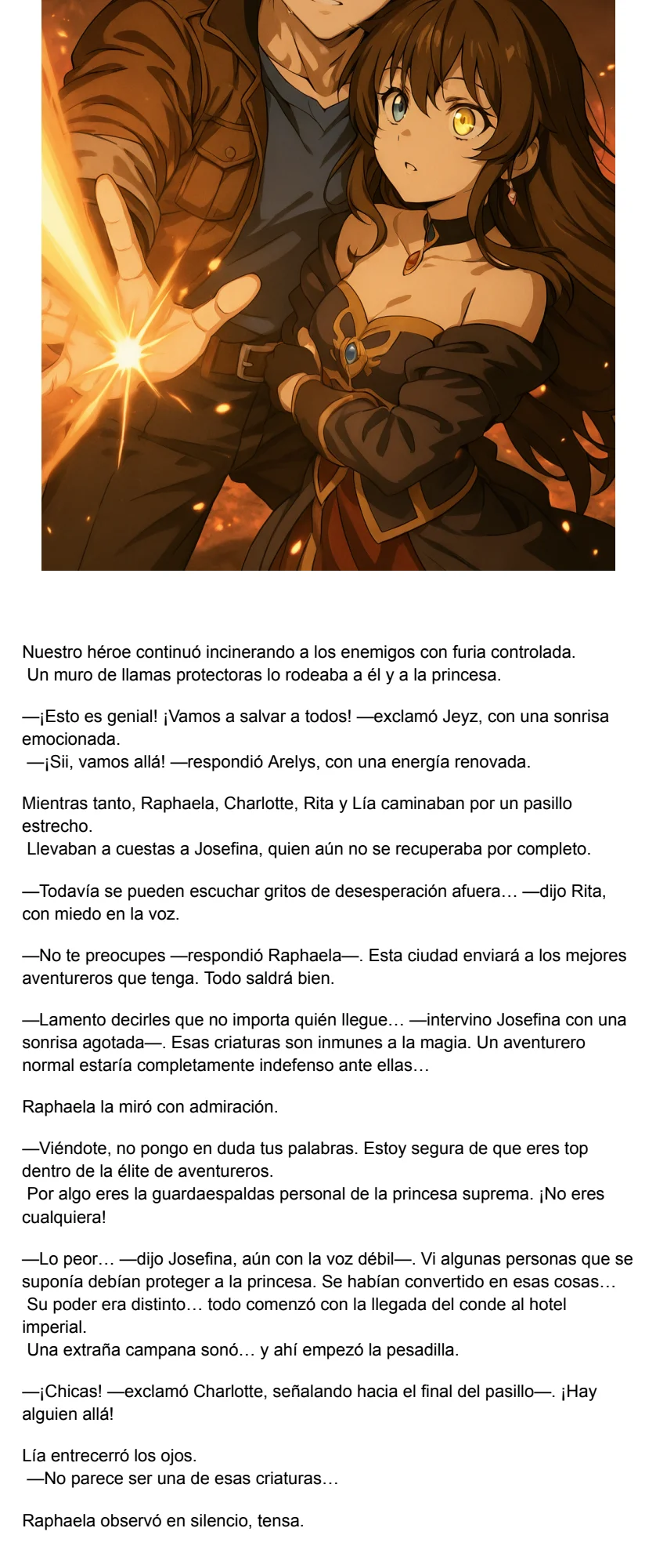 El Alquimista De Fuego Que Enamora A Todas Sin Querer salvara el universo... O algo asi! (Novela) capítulo 20 página 9