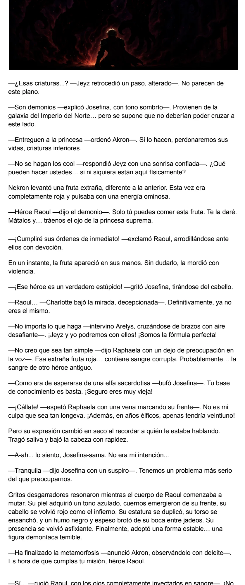 El Alquimista De Fuego Que Enamora A Todas Sin Querer salvara el universo... O algo asi! (Novela) capítulo 21 página 6