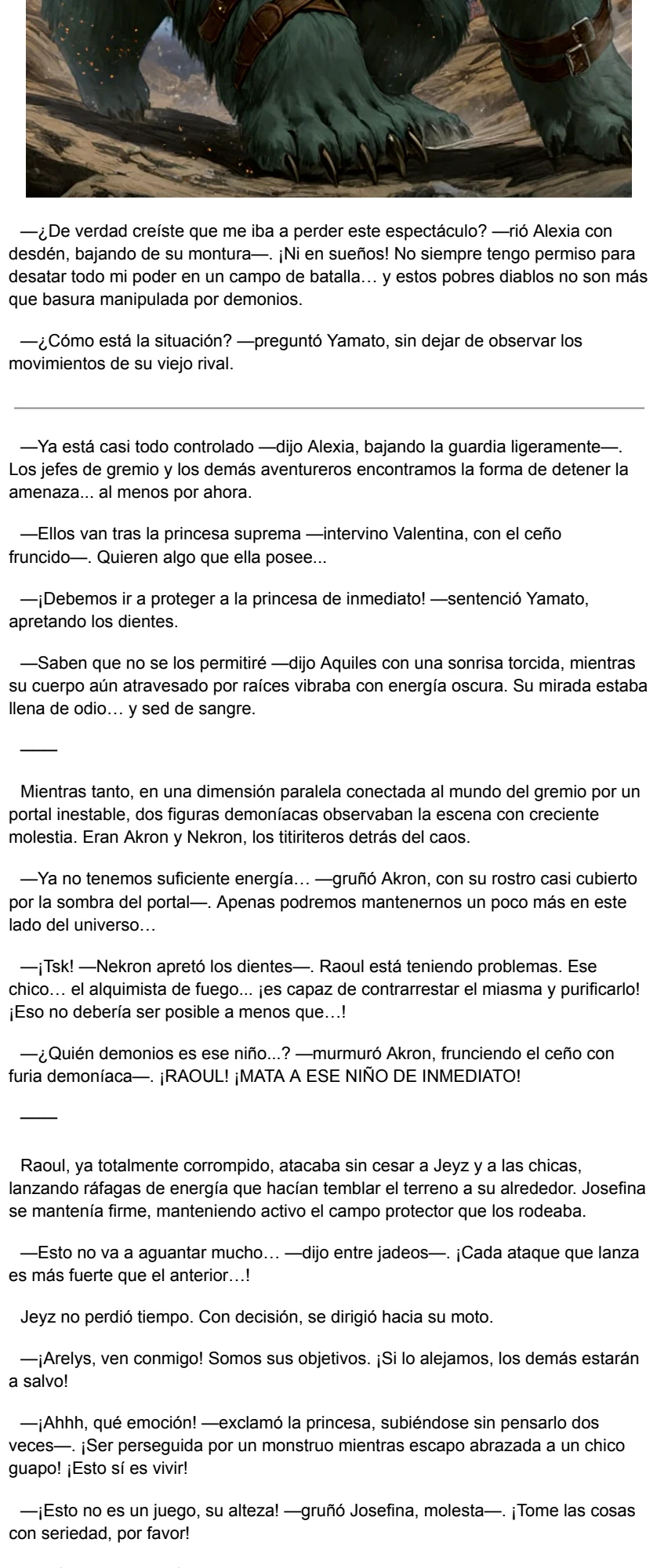 El Alquimista De Fuego Que Enamora A Todas Sin Querer salvara el universo... O algo asi! (Novela) capítulo 22 página 4