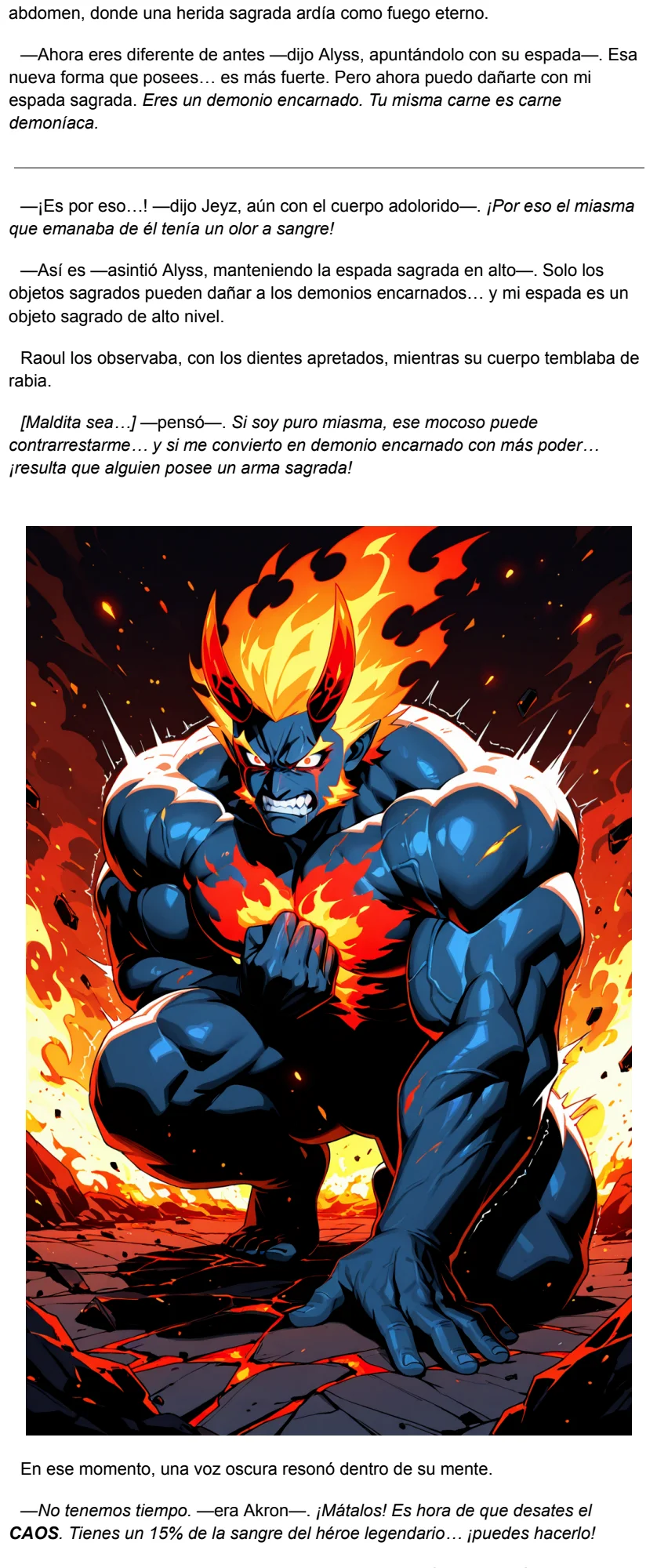 El Alquimista De Fuego Que Enamora A Todas Sin Querer salvara el universo... O algo asi! (Novela) capítulo 23 página 5