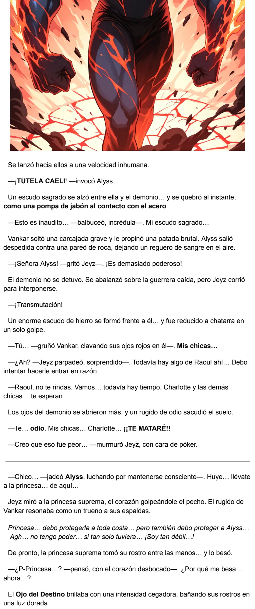 El Alquimista De Fuego Que Enamora A Todas Sin Querer salvara el universo... O algo asi! (Novela) capítulo 23 página 7