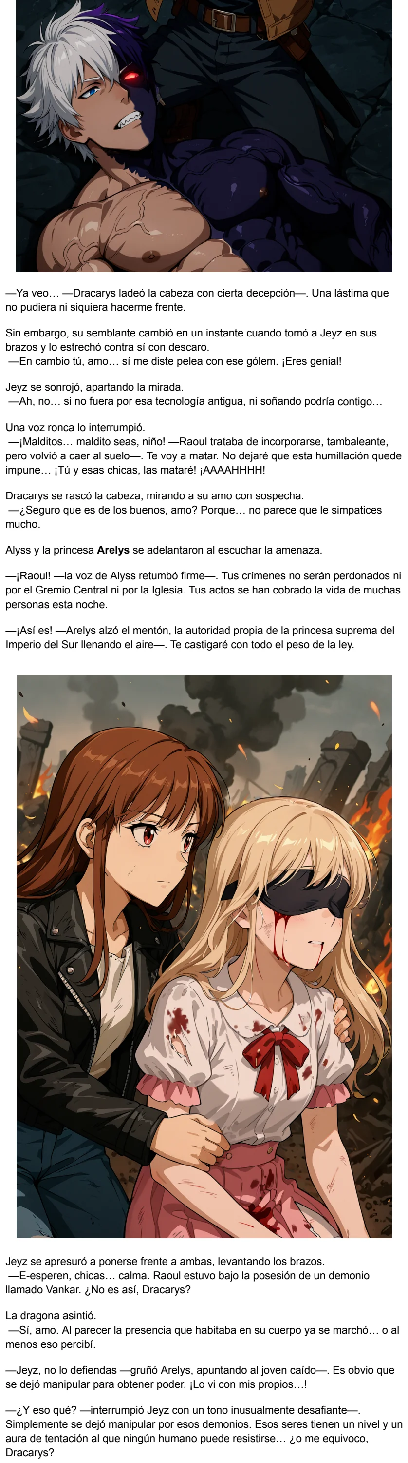 El Alquimista De Fuego Que Enamora A Todas Sin Querer salvara el universo... O algo asi! (Novela) capítulo 25 página 2